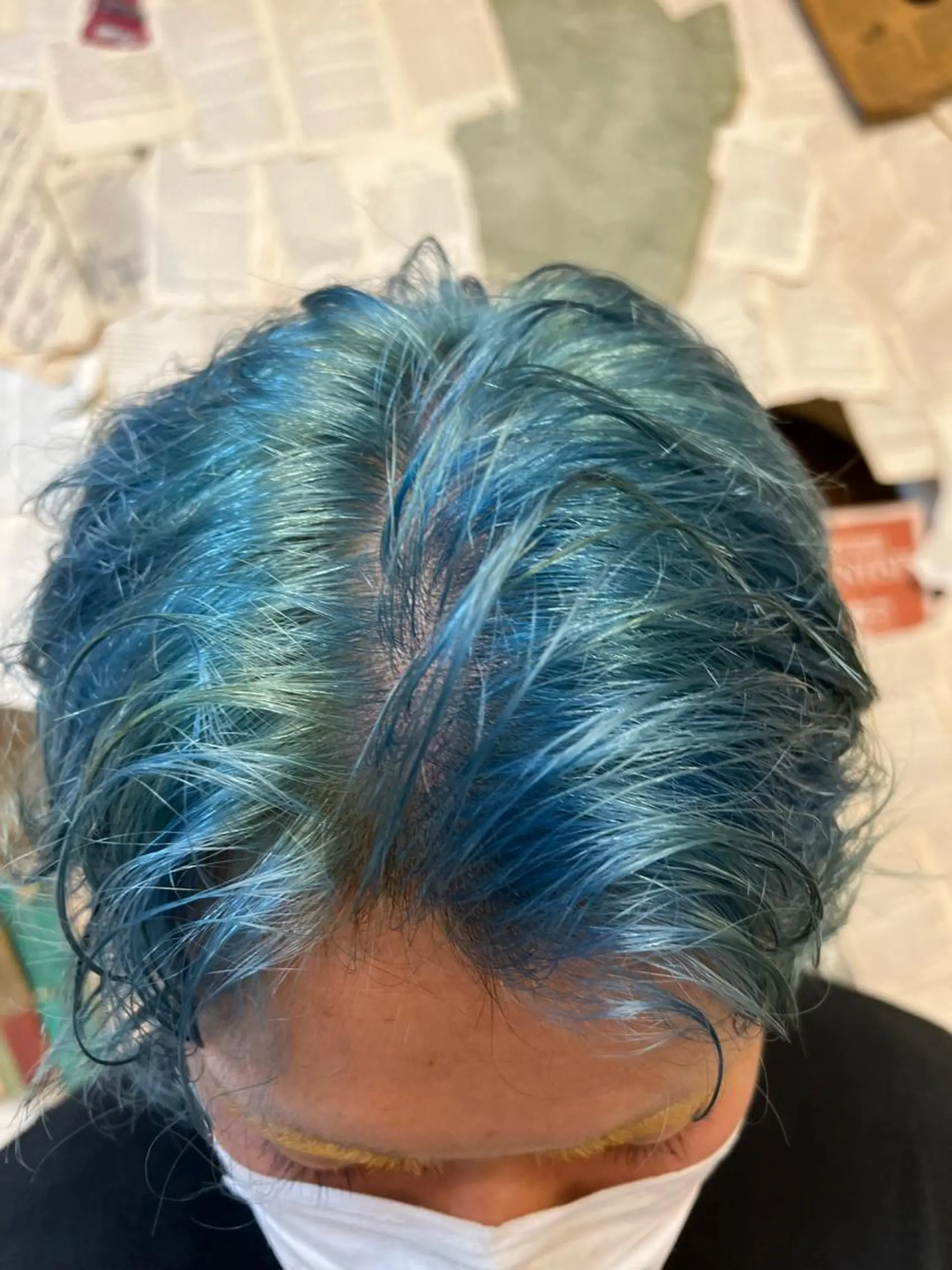 カラー joh/メンズ/ ブリーチ/矢場町のヘアスタイル