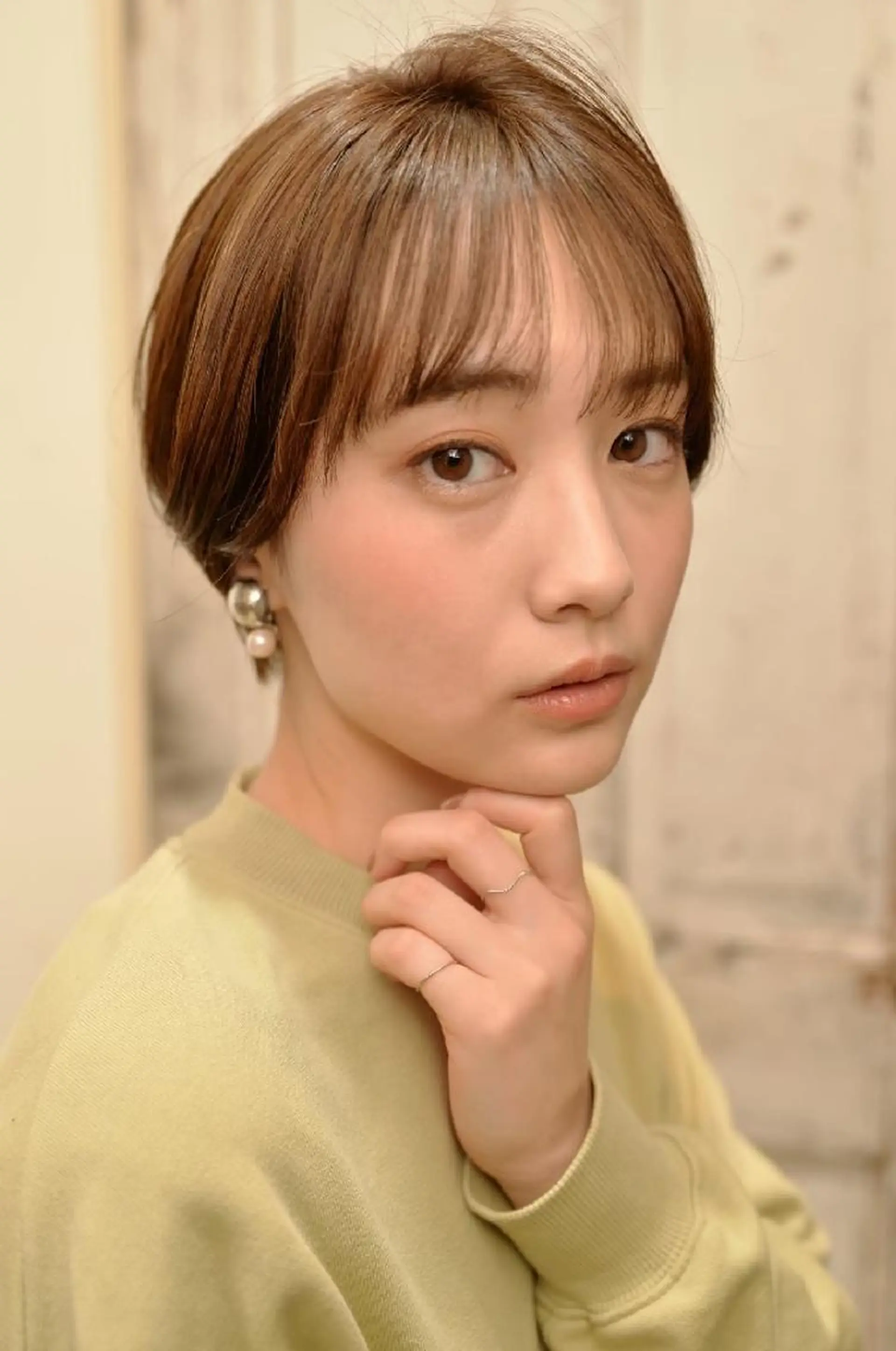 ショート モリシタ サトシのヘアスタイル