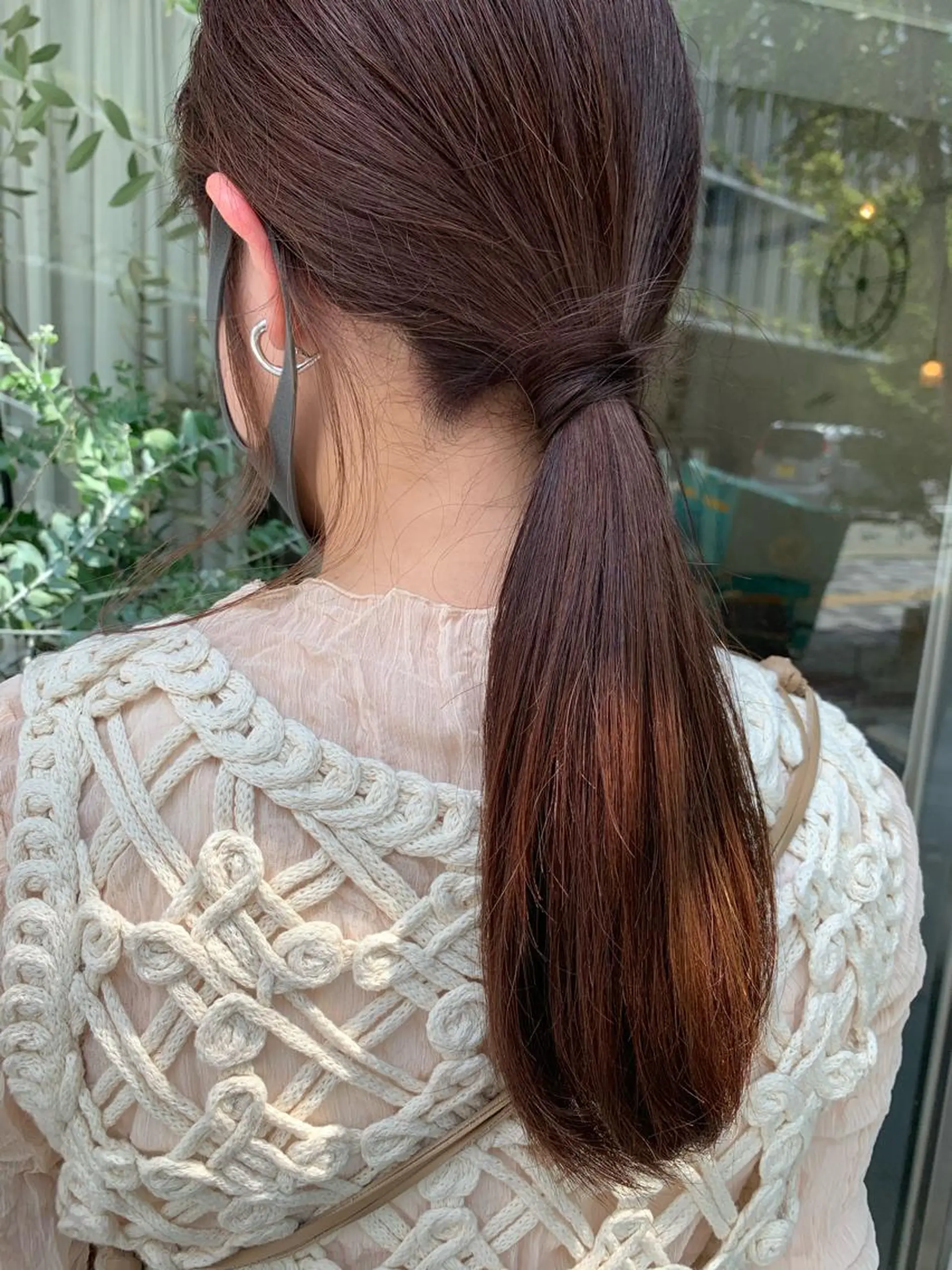 ロング カラー fio マナミのヘアスタイル