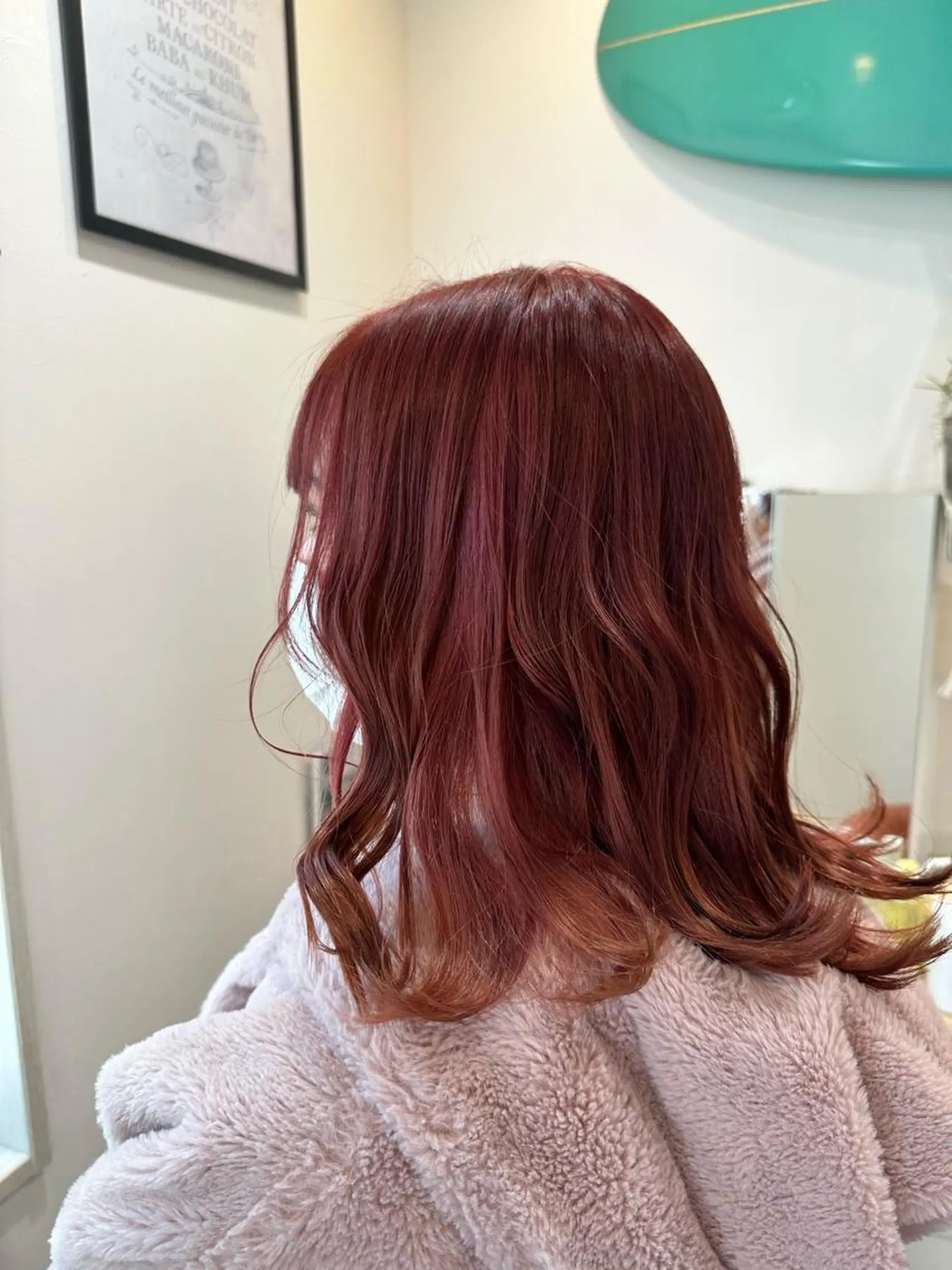 ミディアム カラー 🪼高評価🪼 💎柴崎の藤咲💎のヘアスタイル