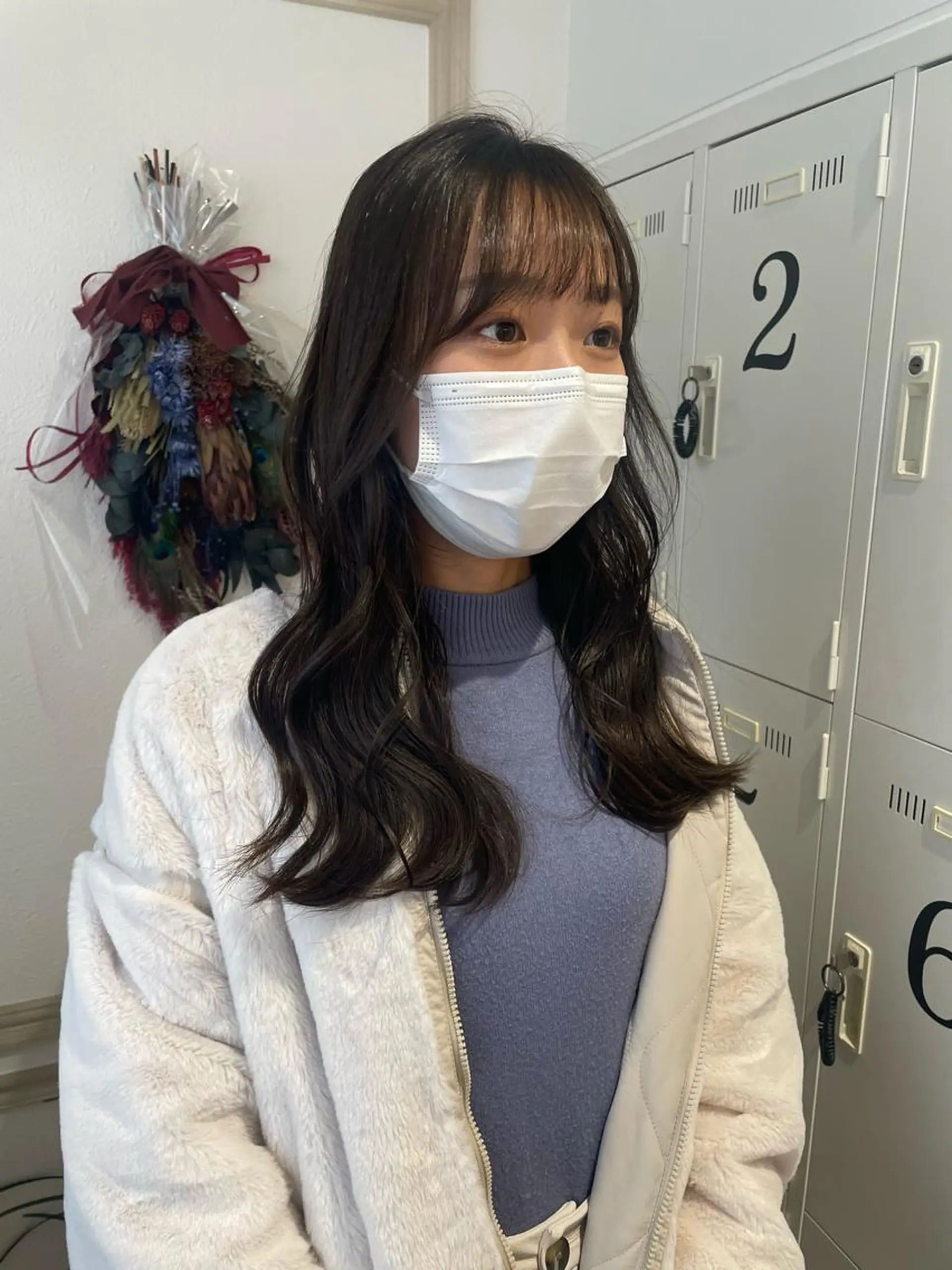 ロング カラー パーマ ヘアアレンジ キッズ ネイル マツエク・マツパ アイブロウ belta.🌱 安藝夏花🌻のヘアスタイル