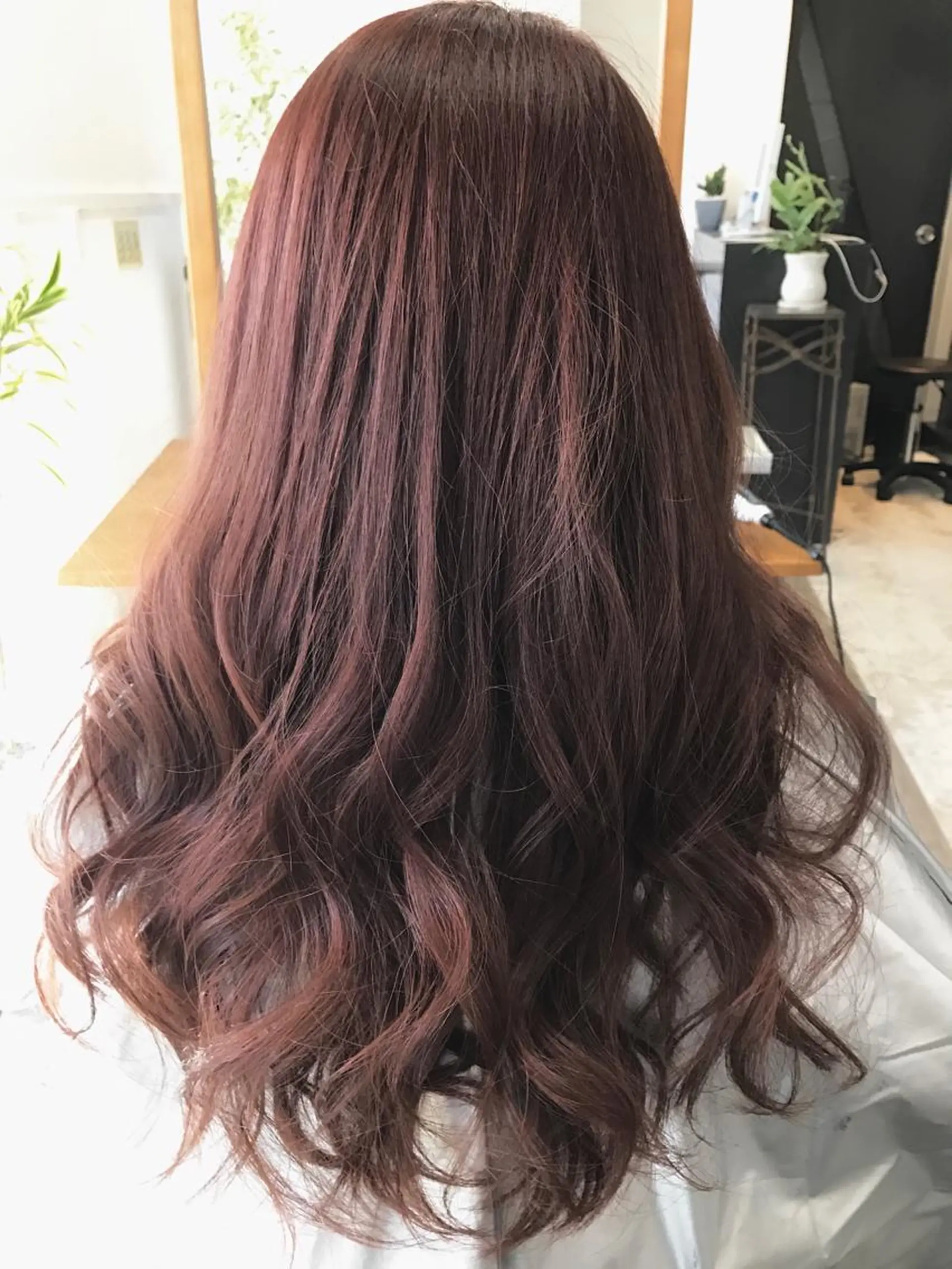 カラー イルミナカラー ローズカラー GiseL天神カラー 髪質改善/ブリーチのヘアスタイル