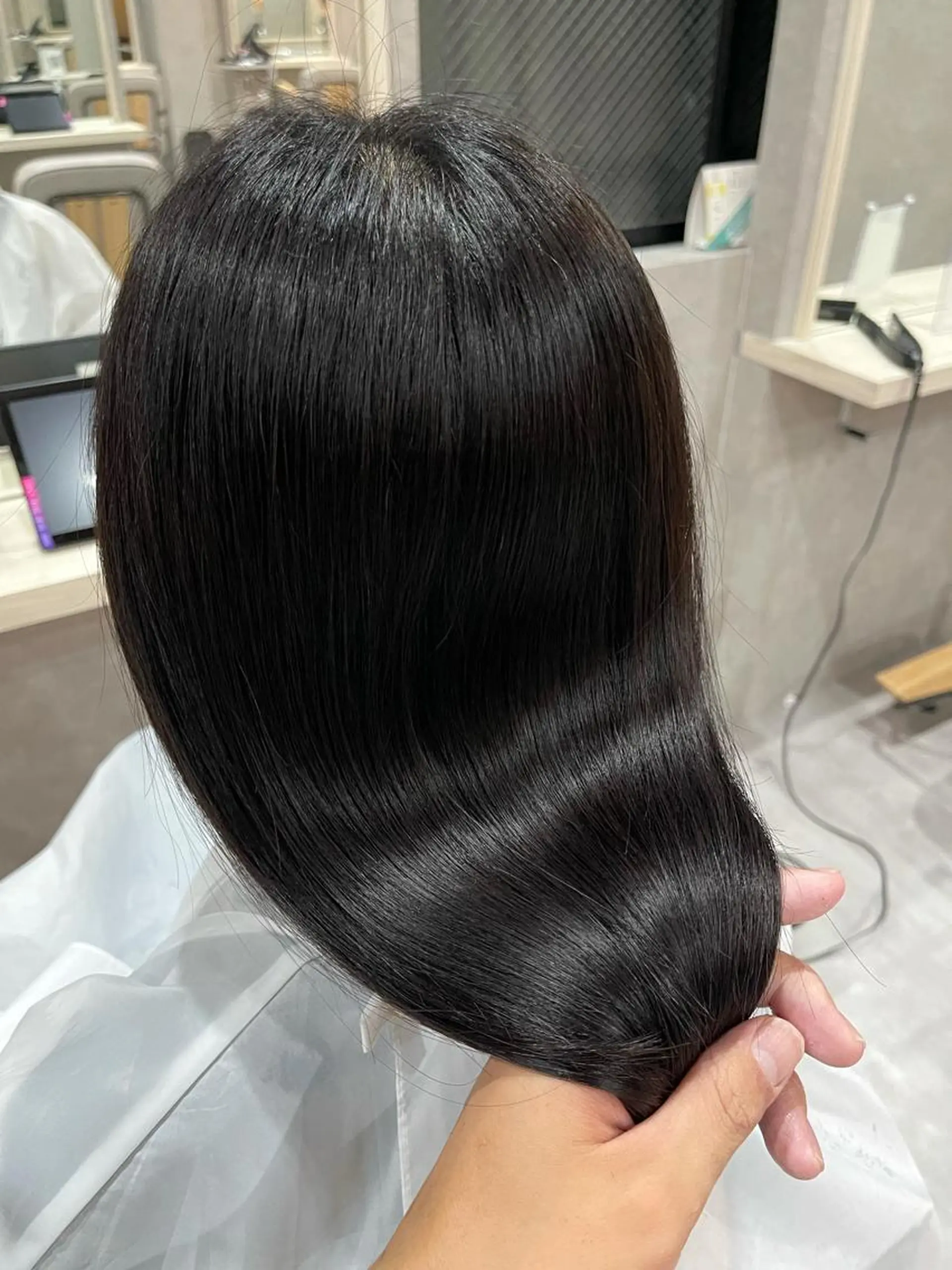 ミディアム トリートメント カット トリートメント 一ノ瀬 暁のヘアスタイル