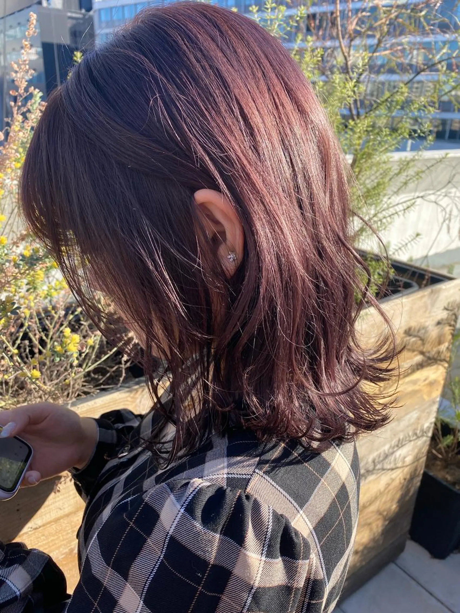 ミディアム 名駅/艶韓国風ヘア miyabiのヘアスタイル