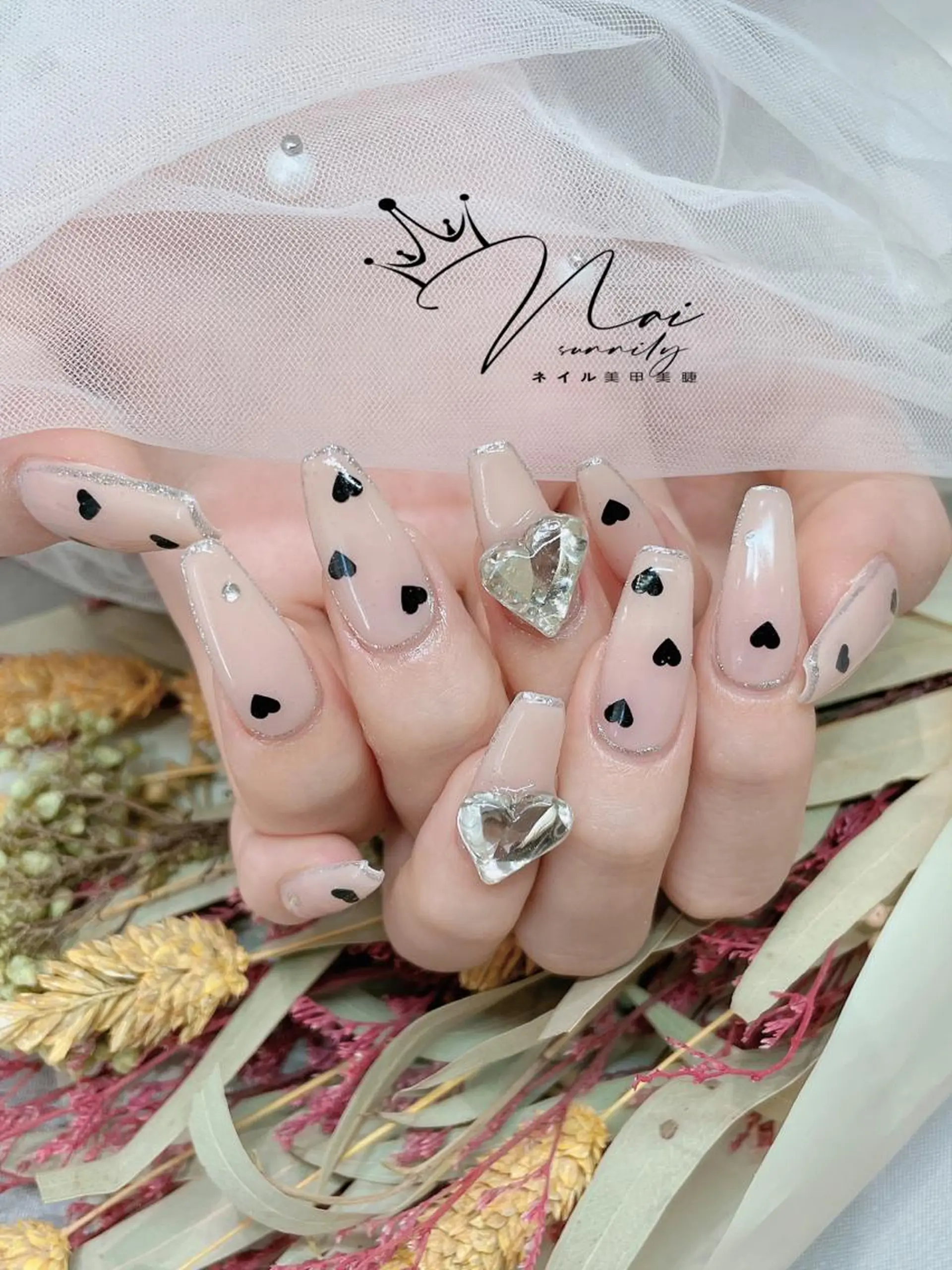 ネイル 長さだし専門店 M2　rikaのネイルデザイン