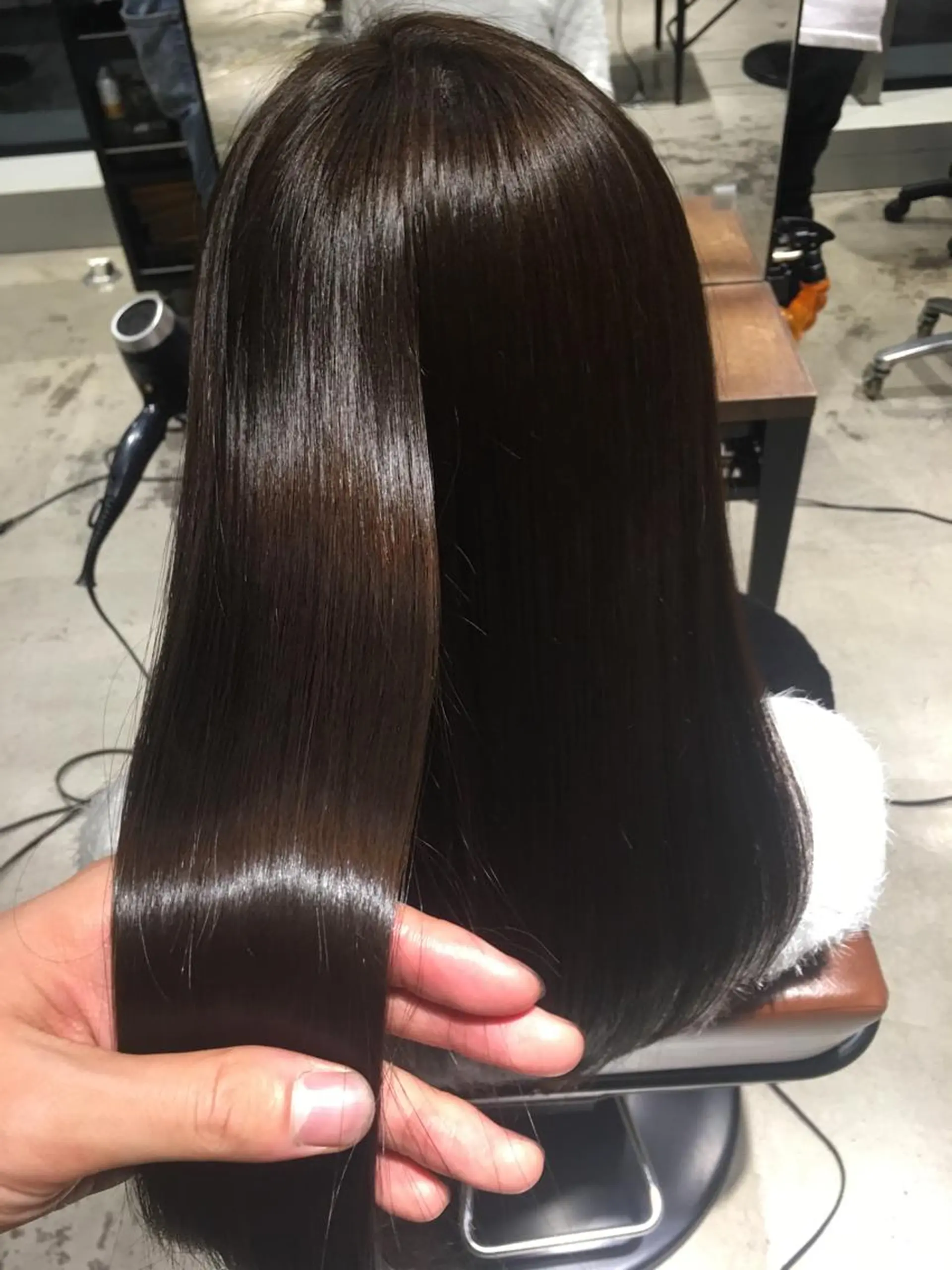 ロング トリートメント 韓国美髪矯正✂️ 佐藤ヒロのヘアスタイル