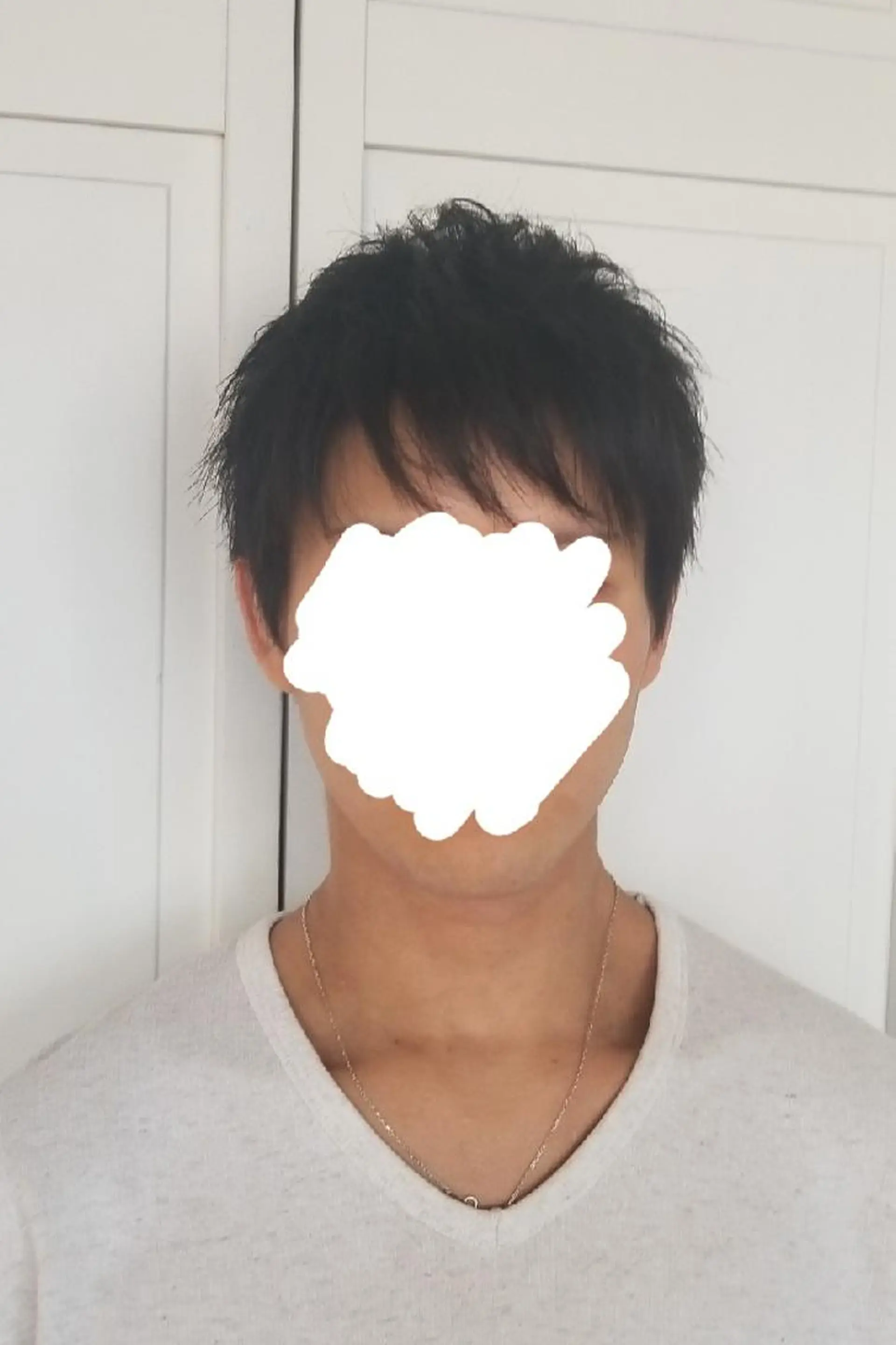 メンズ ばんの かすみのヘアスタイル