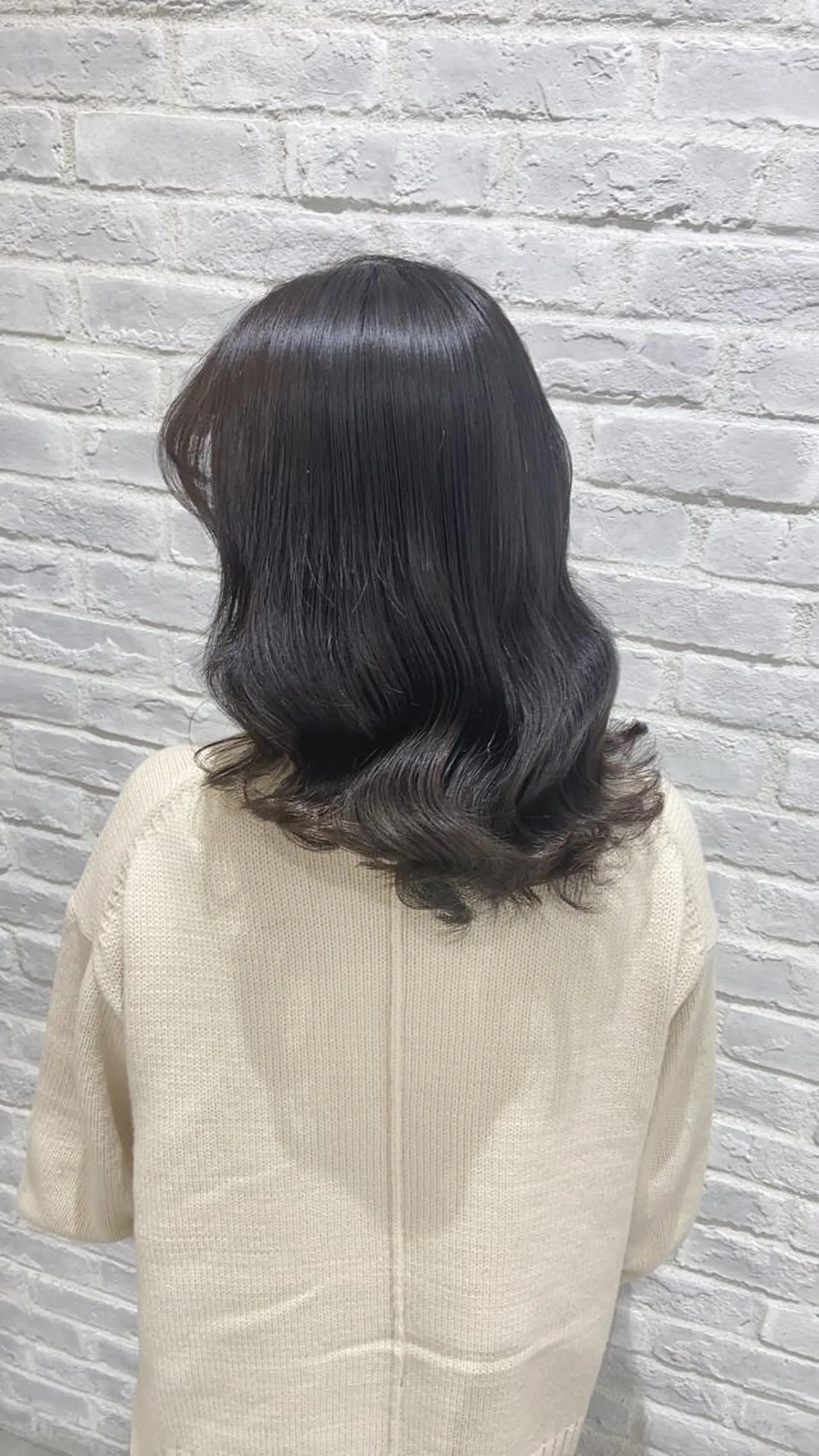 ミディアム カラー カット ヘアカラー トリートメント 韓国/色気/レイヤー /AVANCE天王寺のヘアスタイル