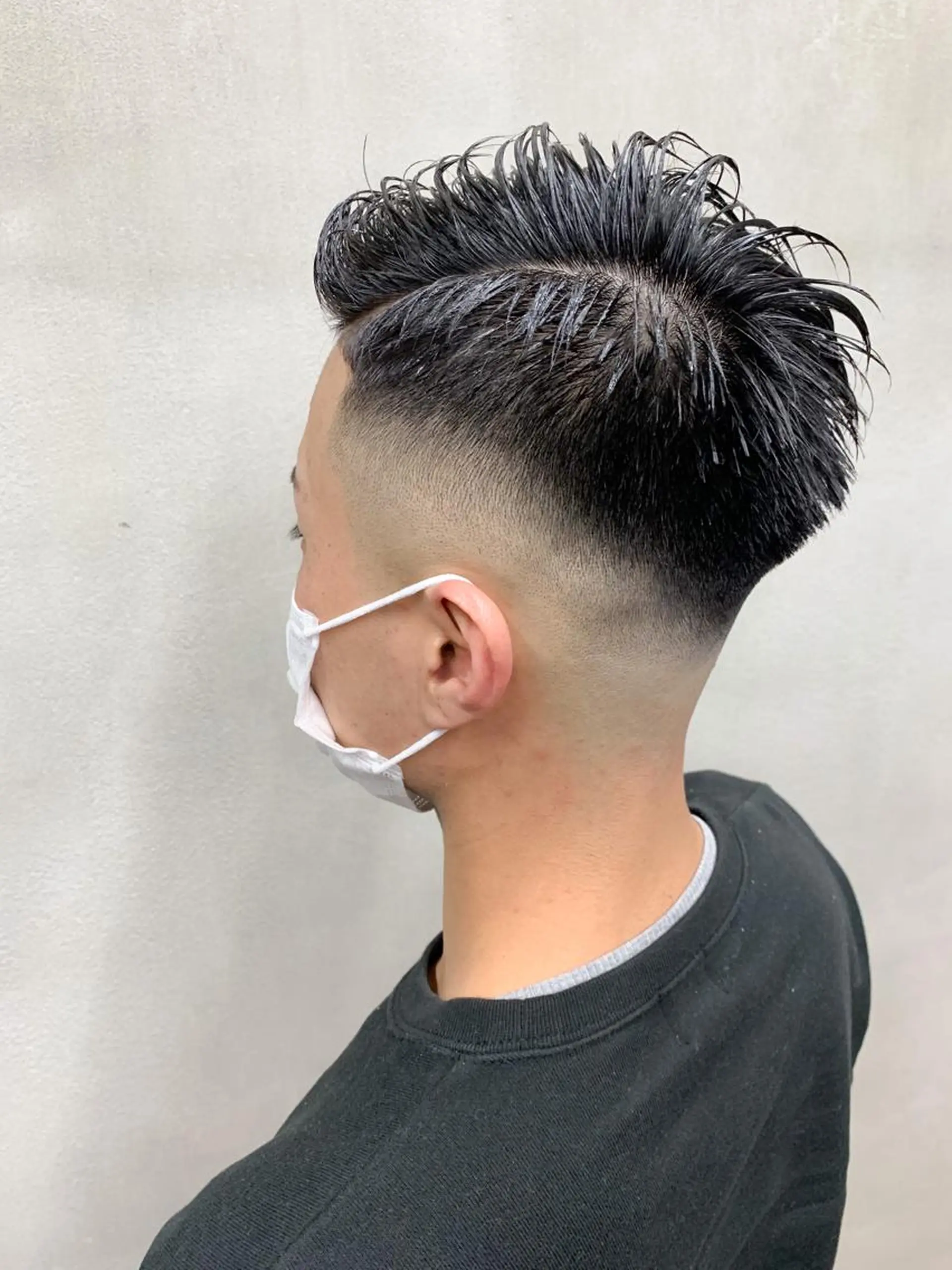 ショート メンズ 尾﨑 純也のヘアスタイル