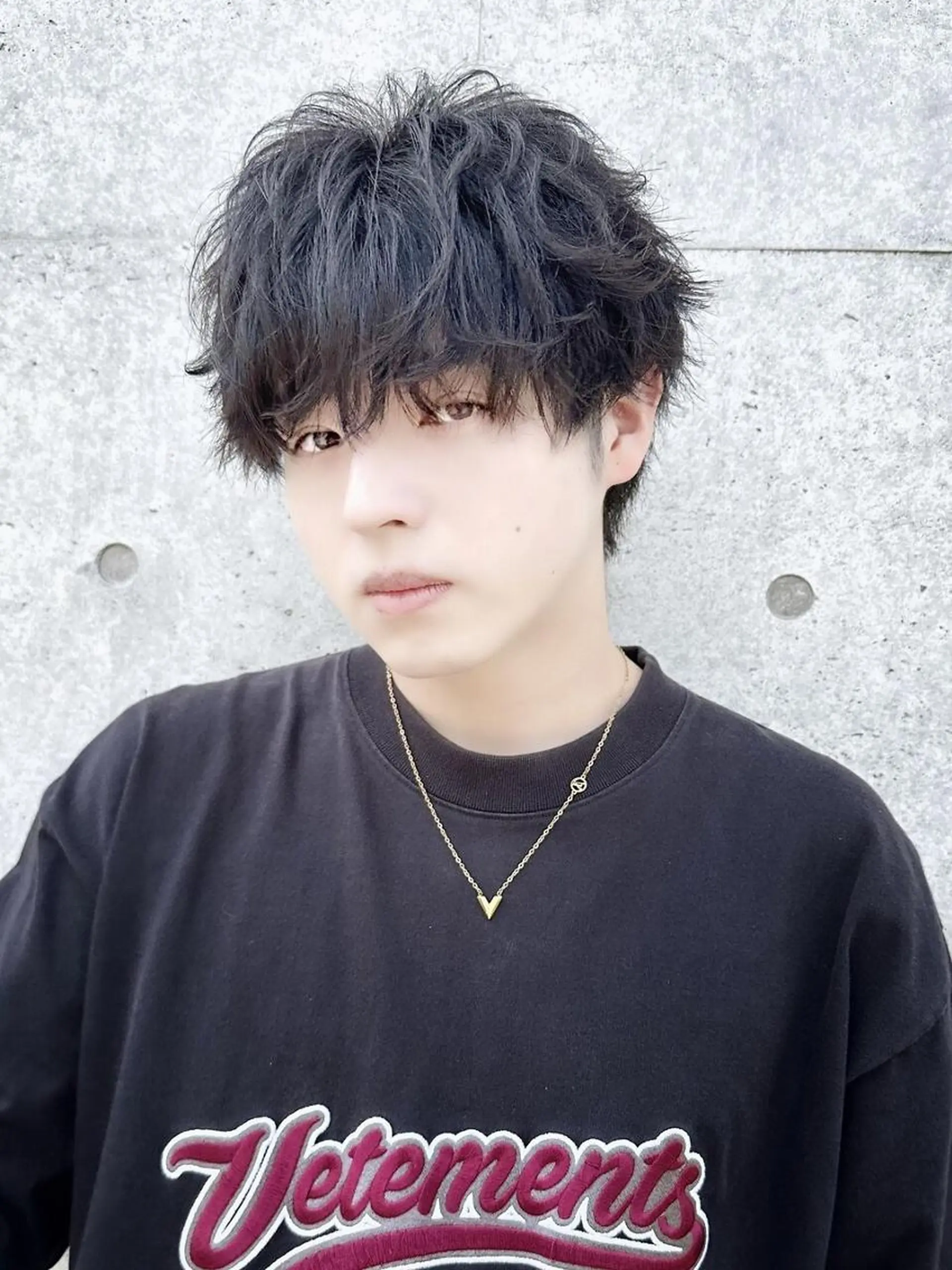 パーマ ショート メンズ ✨【公式】渋谷メンズ サロン BLUCK✨のヘアスタイル