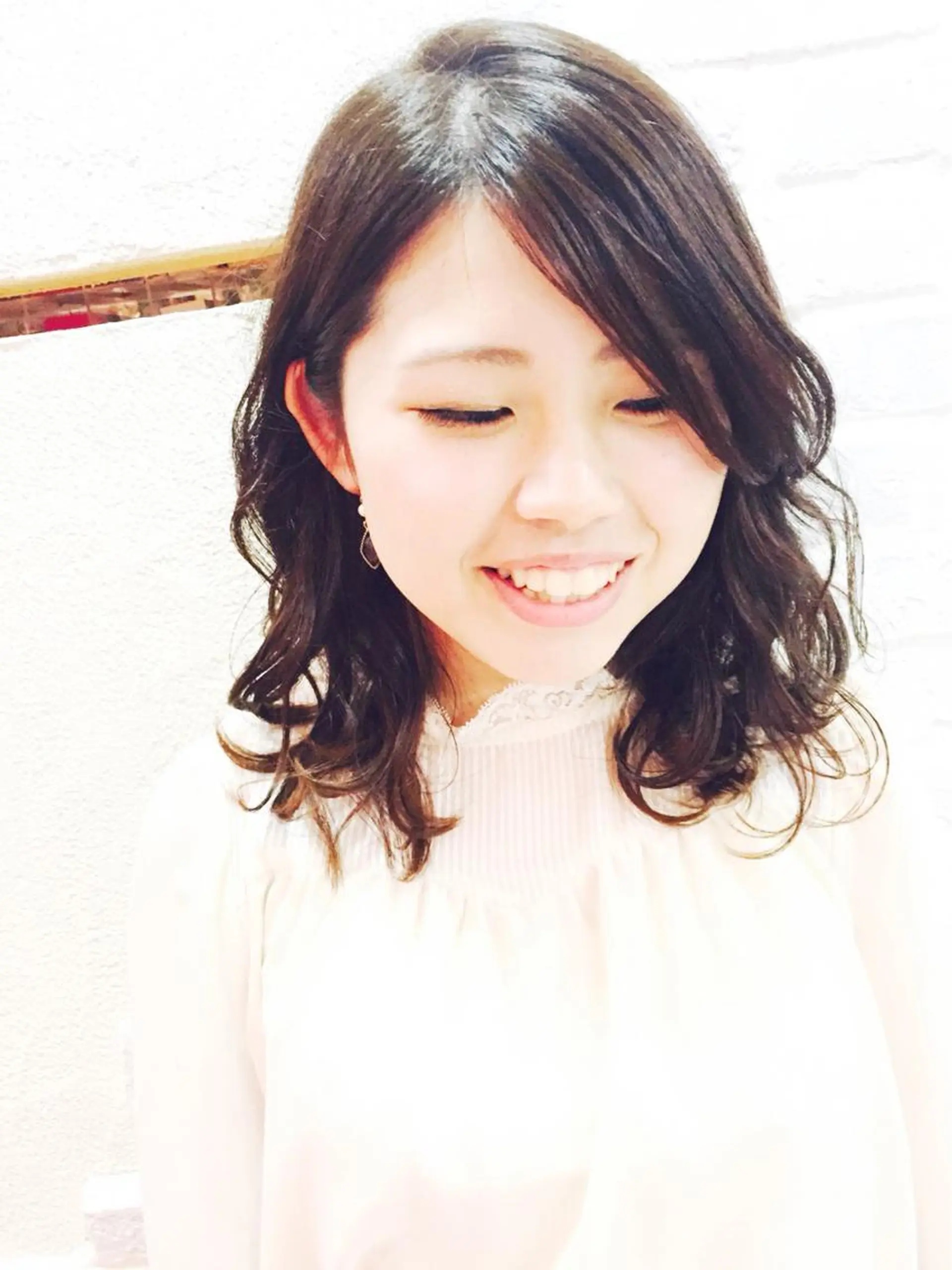 ミディアム カラー アッシュ 西村 達哉のヘアスタイル
