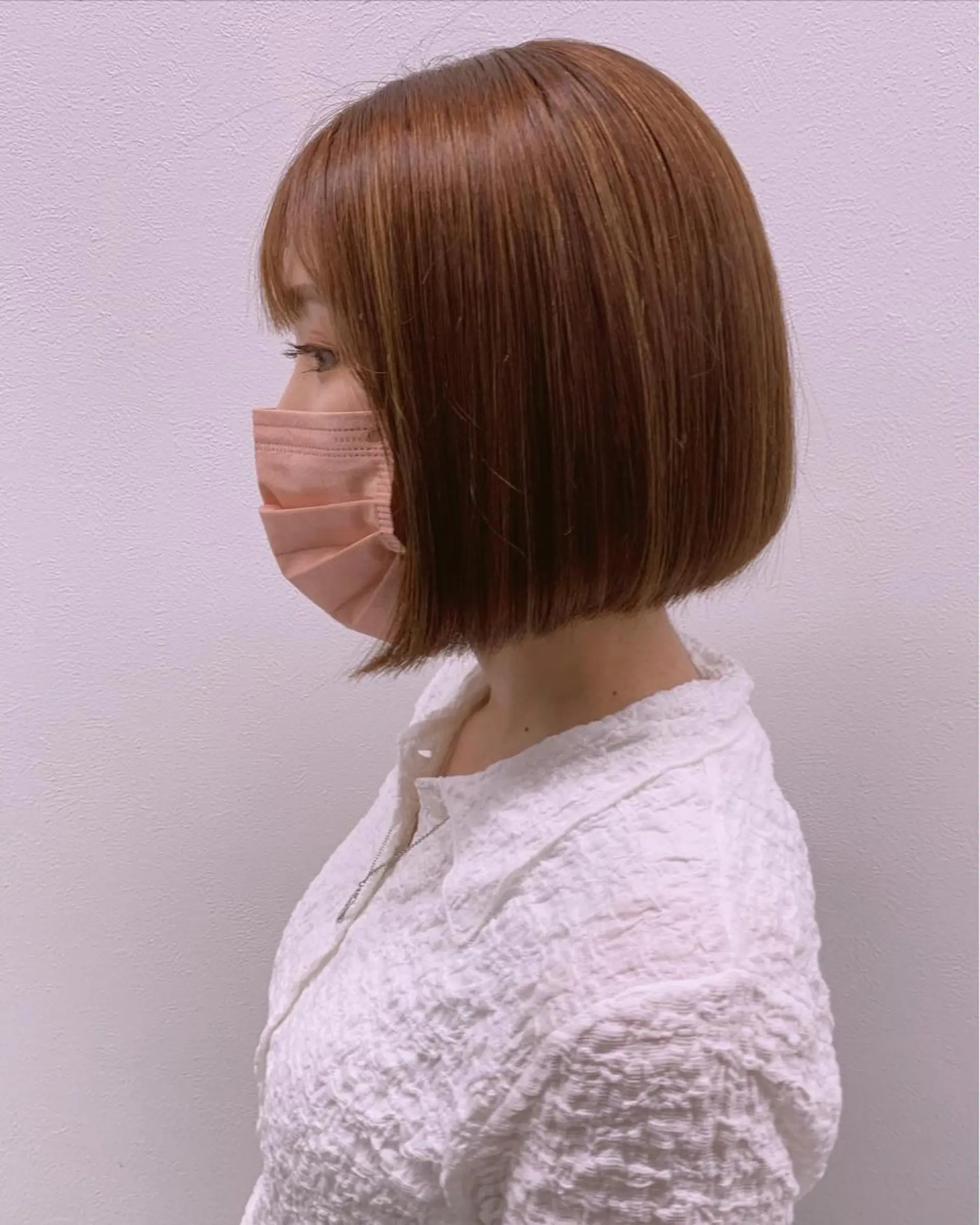 ショート 顔周りレイヤー/新宿 /モテ艶カラー/航介のヘアスタイル