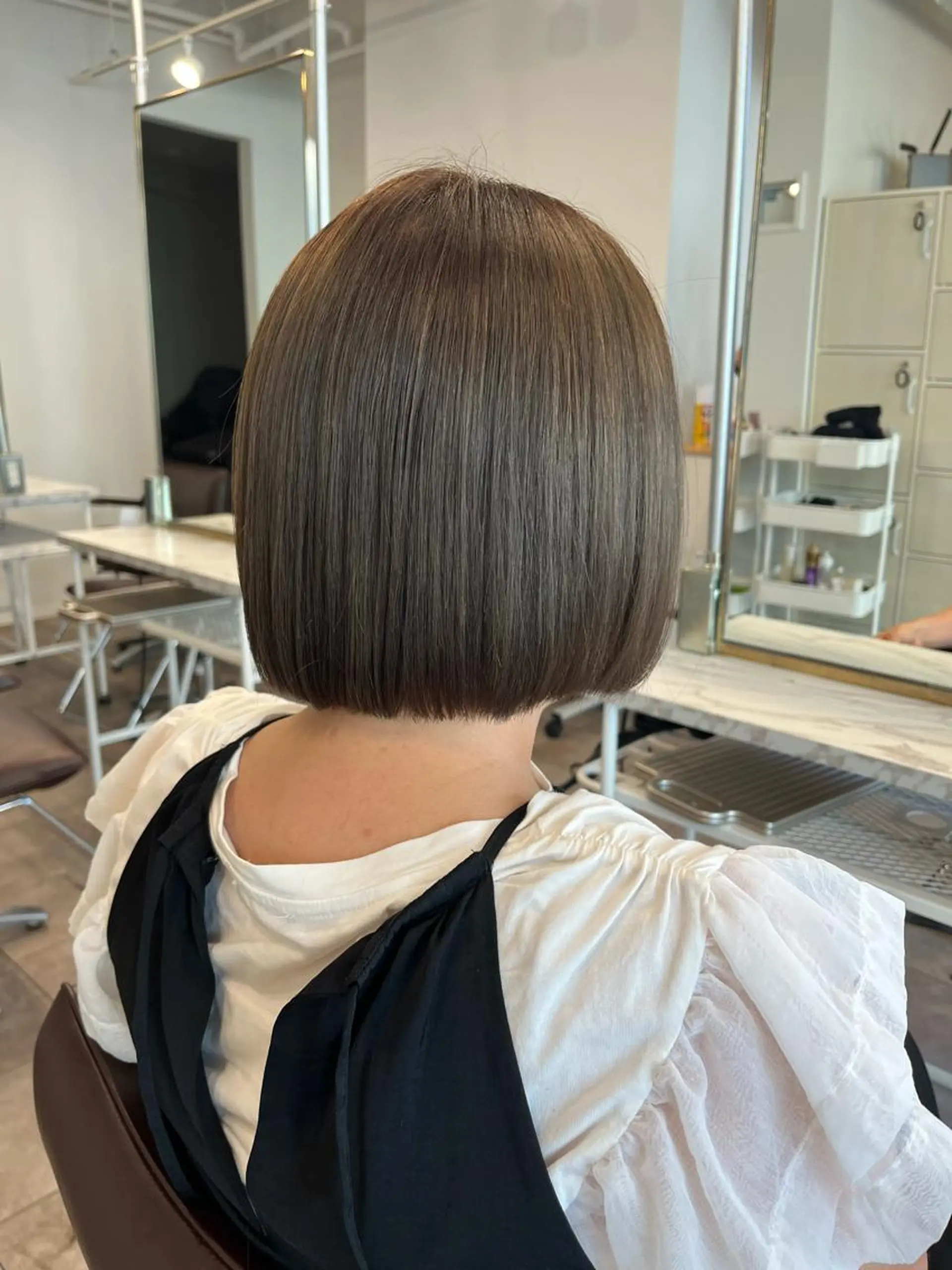 ショート カット ヘアカラー トリートメント 似合わせ/ブリーチ/ 髪質改善/ミクෆ‪のヘアスタイル