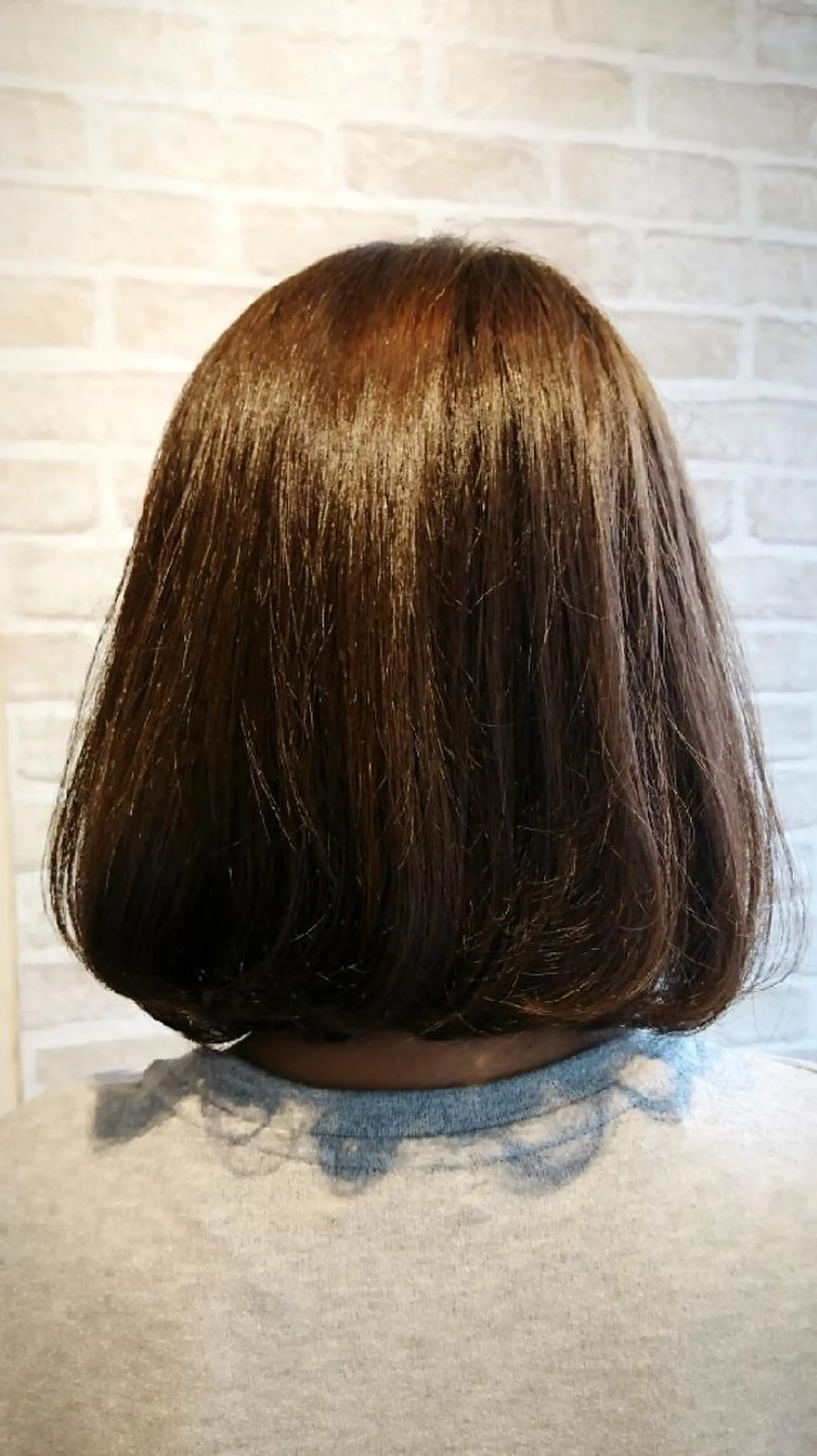 ミディアム カラー 金曽 (天方) 美子のヘアスタイル