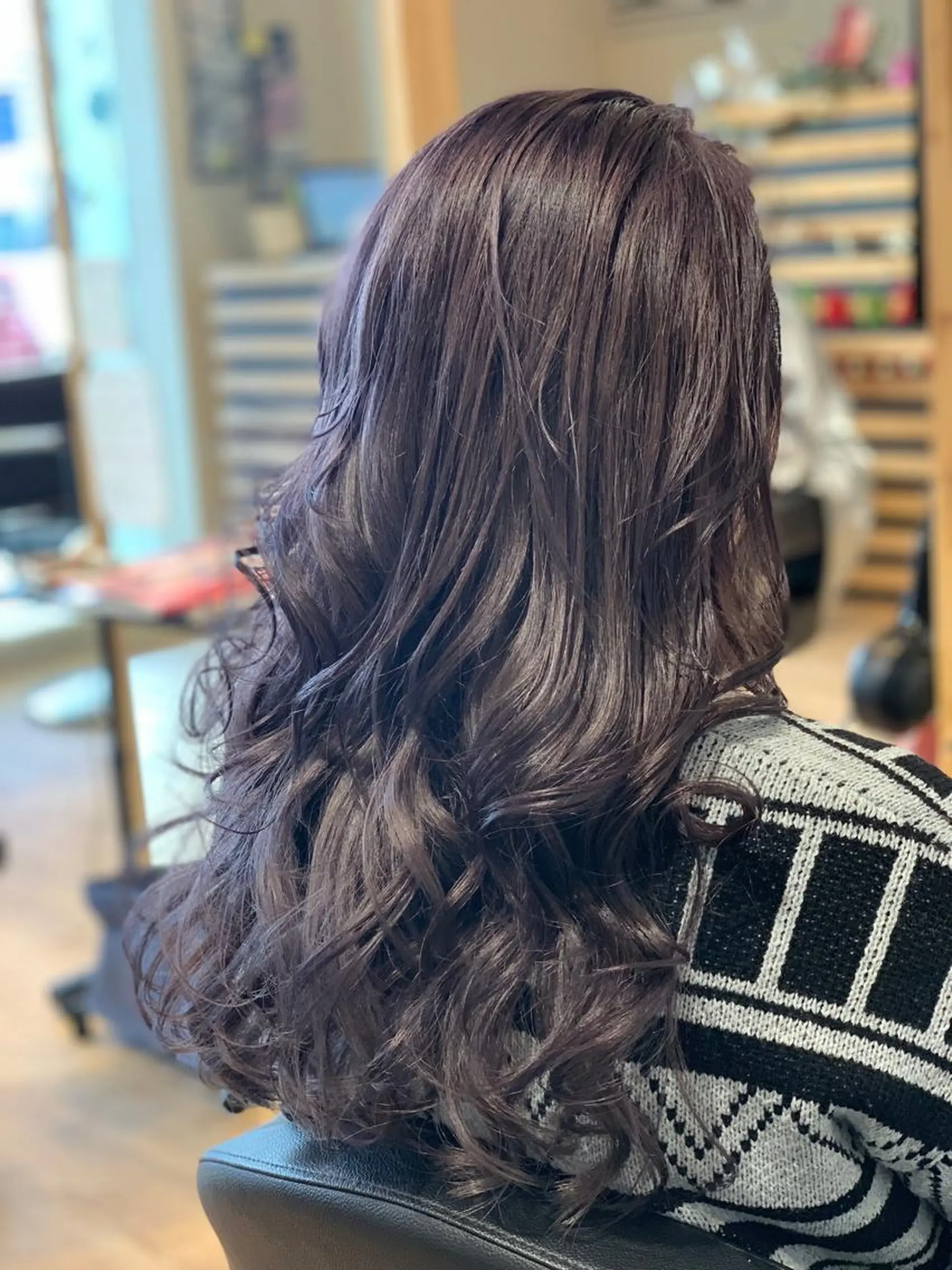 ロング カラー 関口 友行のヘアスタイル