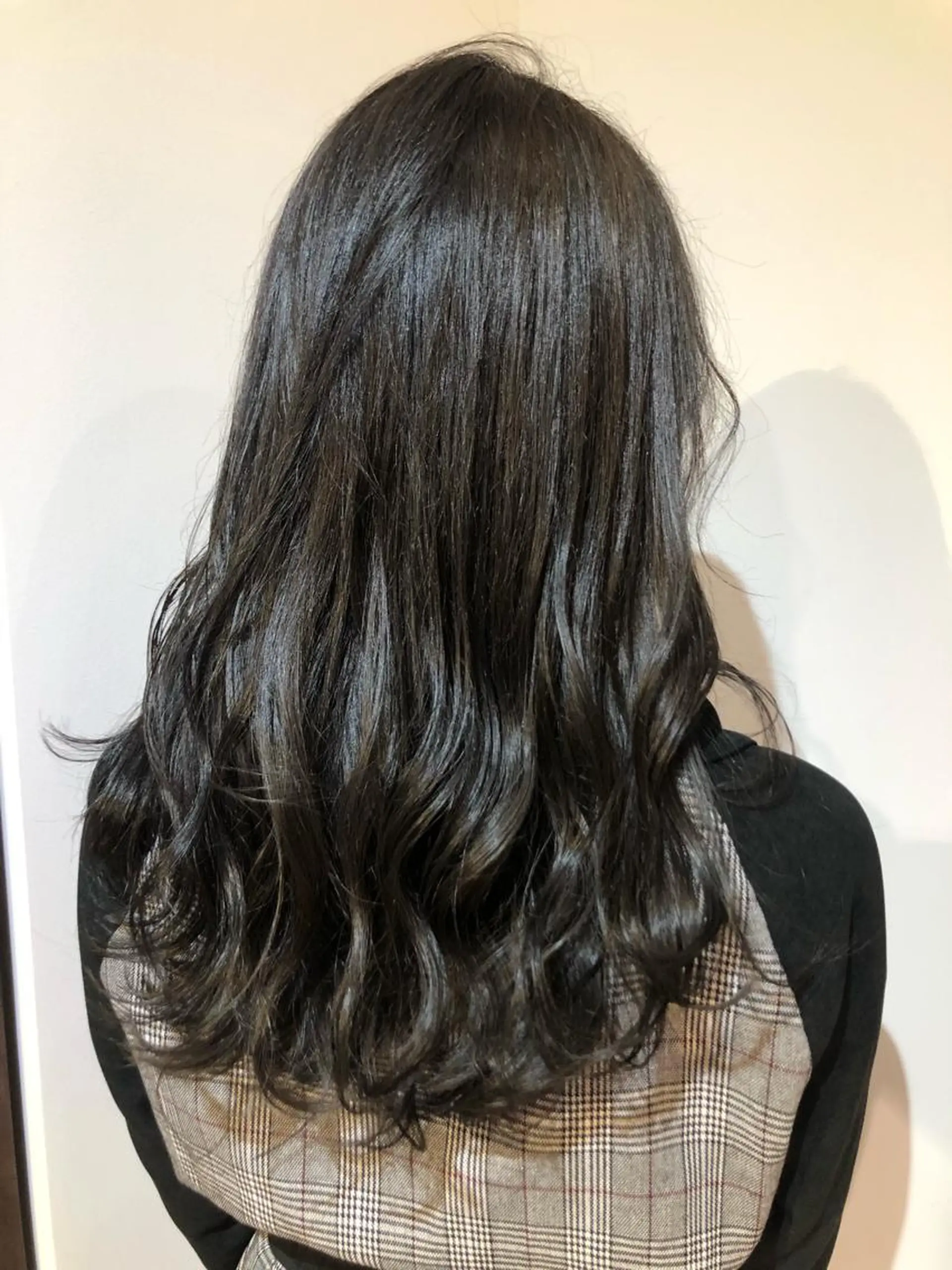 セミロング カラー グレージュ カット ヘアカラー パーマ トリートメント scene. haraのヘアスタイル