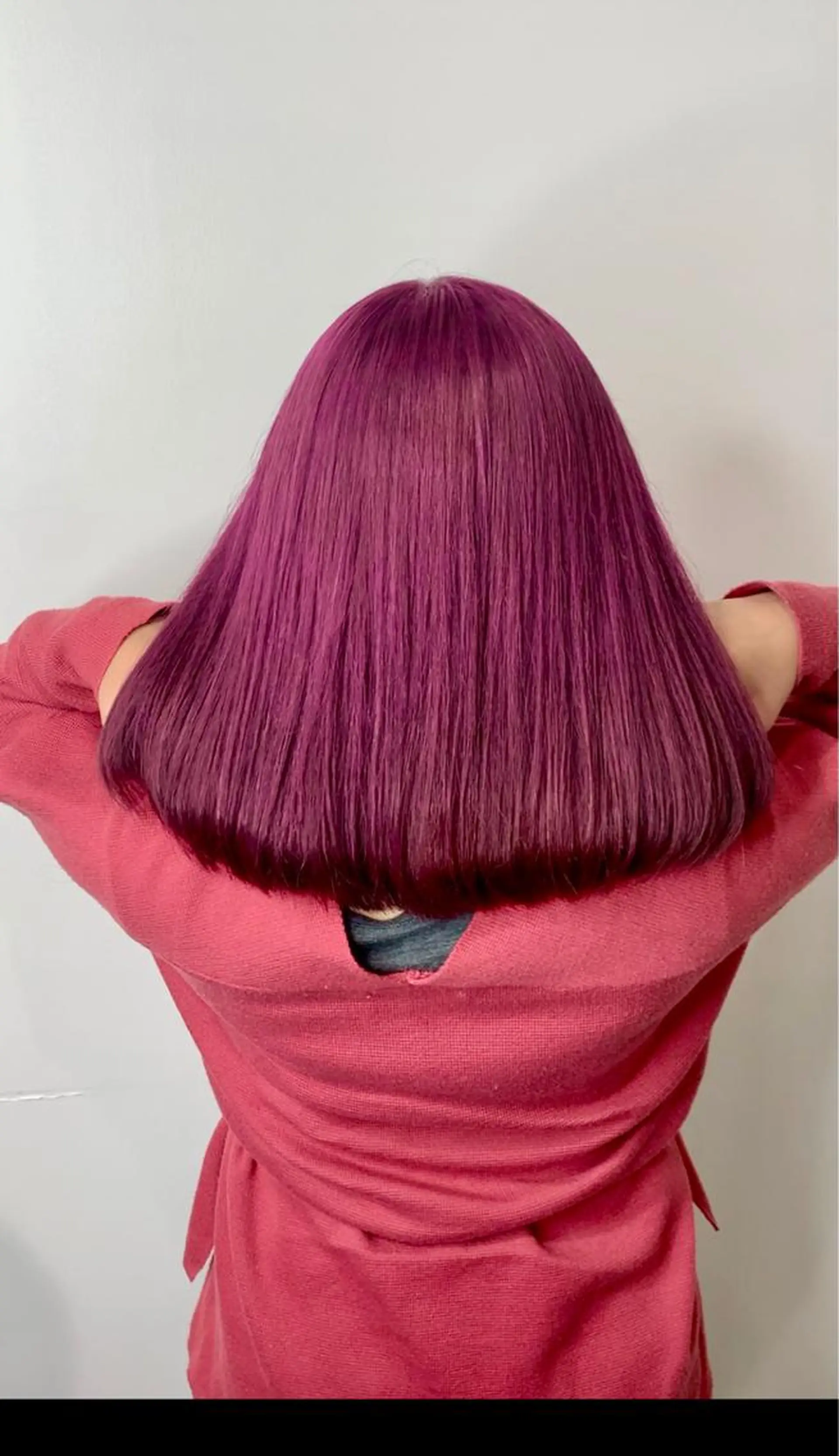 ミディアム ヘアカラー トリートメント 🫧髪質改善 講師🫧🍎幹細胞のヘアスタイル