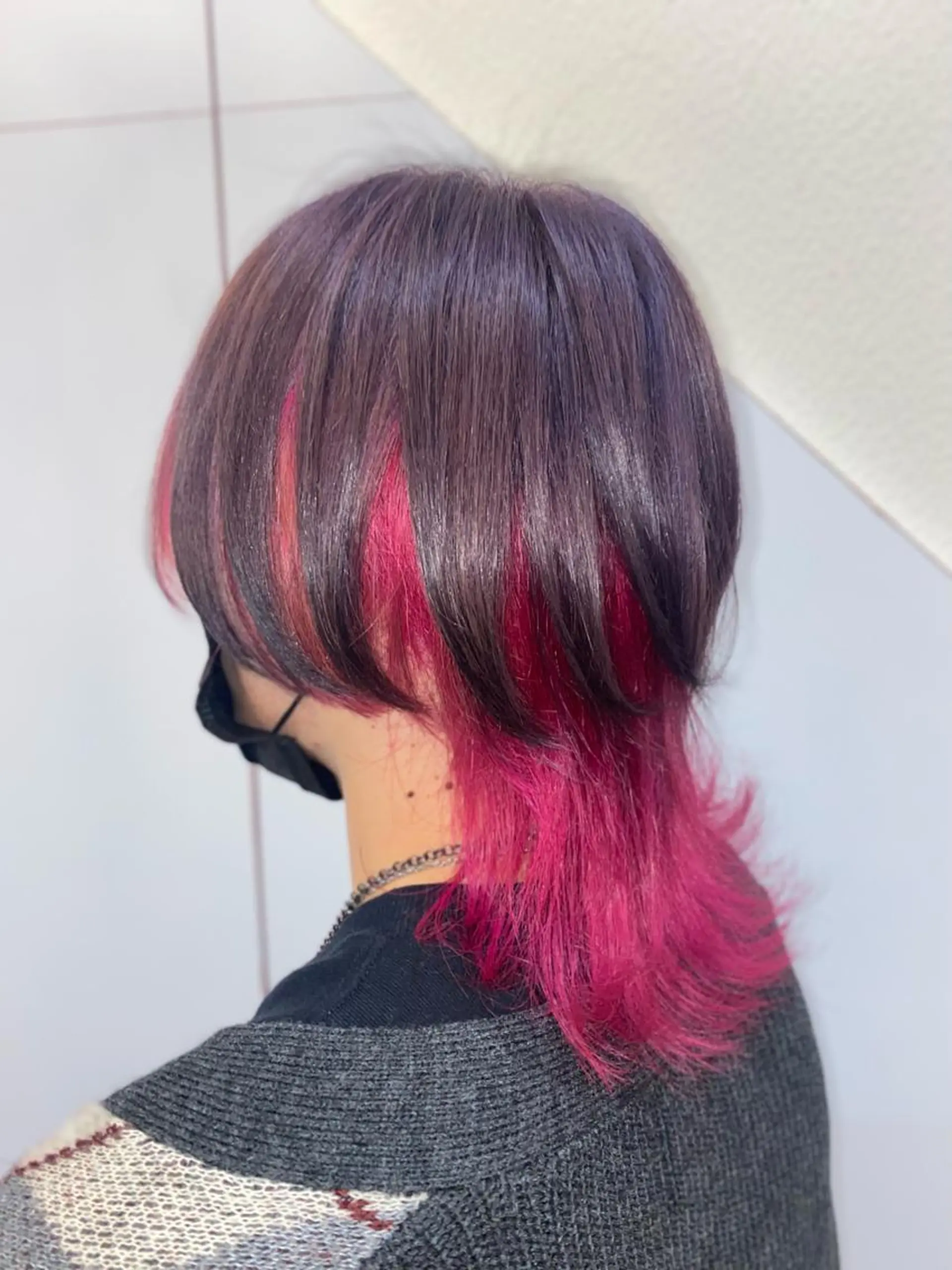 メンズ ヘアカラー ゆぴ☾‪/推しカラー /ハイトーンのヘアスタイル