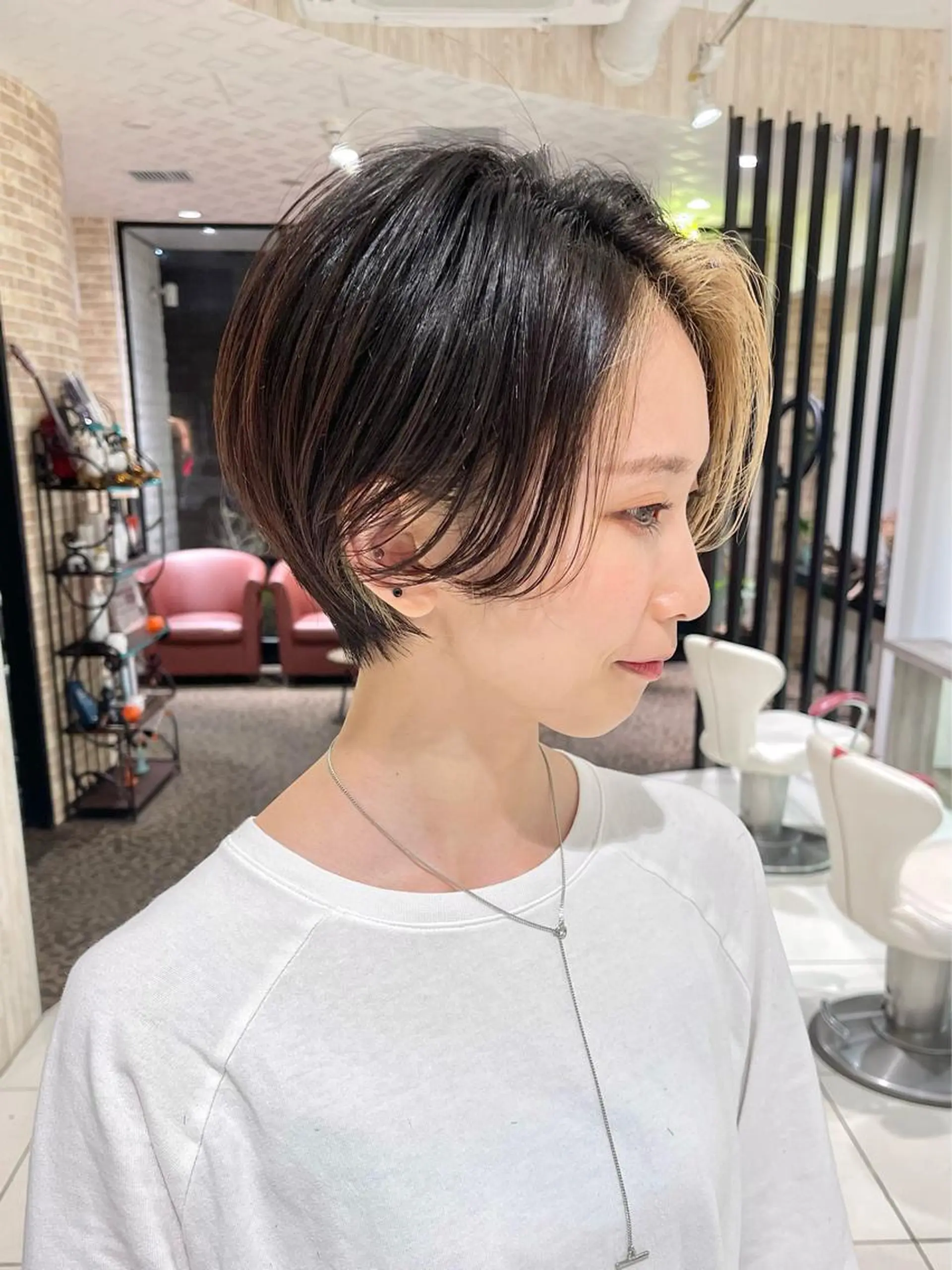 ショート ショートボブ ハンサムショート 丸みショート ボブ ショートヘア 荻窪/ショートヘア✨ ショートボブ長松大哉のヘアスタイル