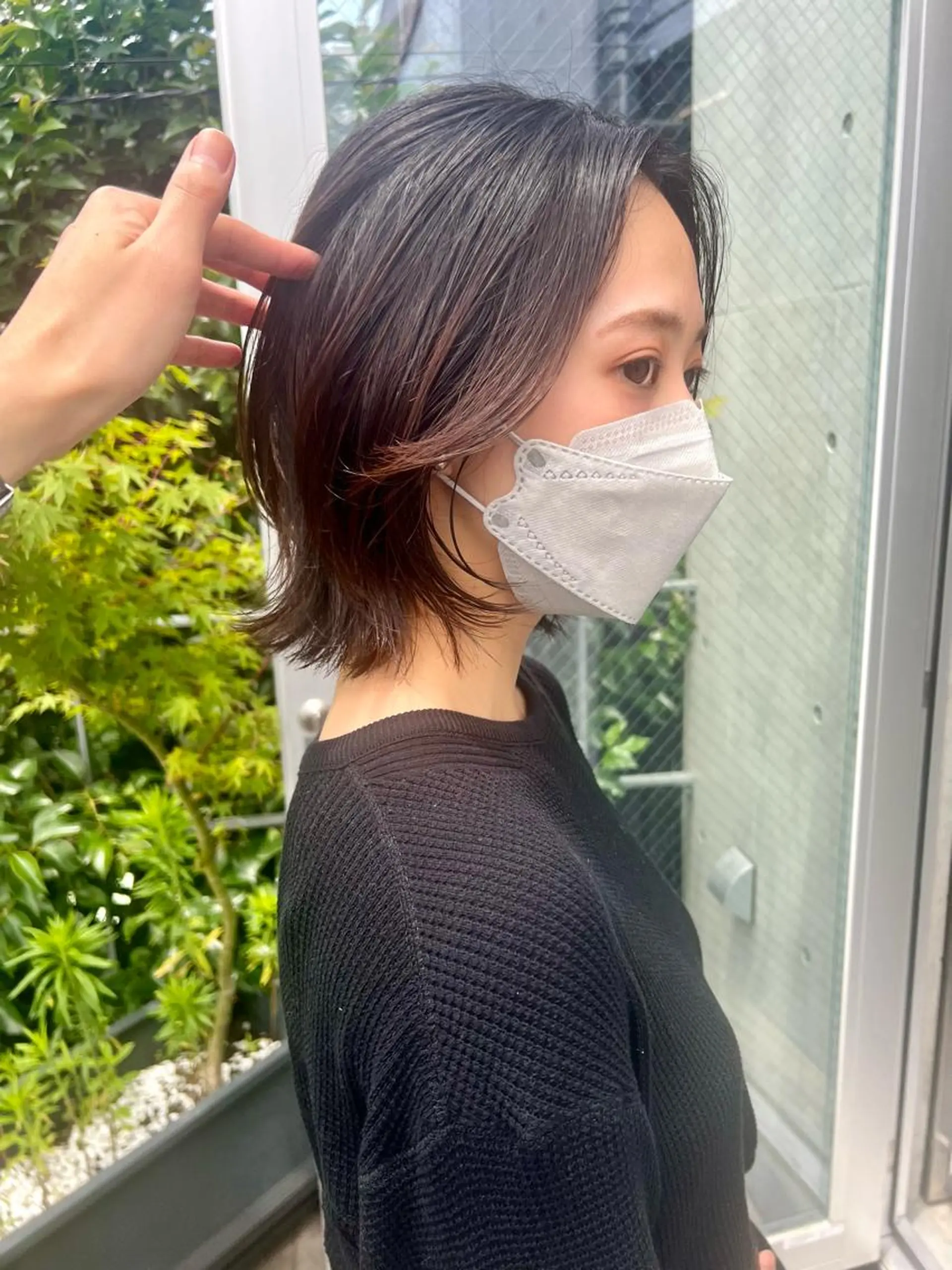 ミディアム レイヤーカット カット sakoda shunkiのヘアスタイル
