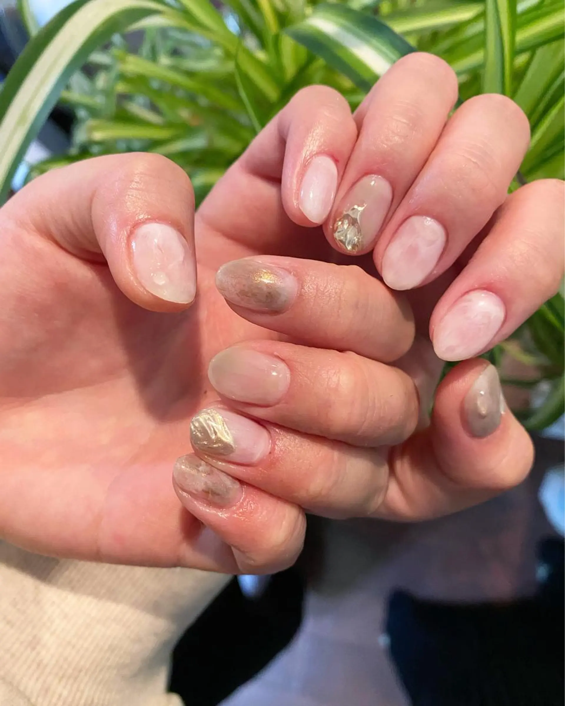 ネイル crystal ⭐︎ colorのネイルデザイン