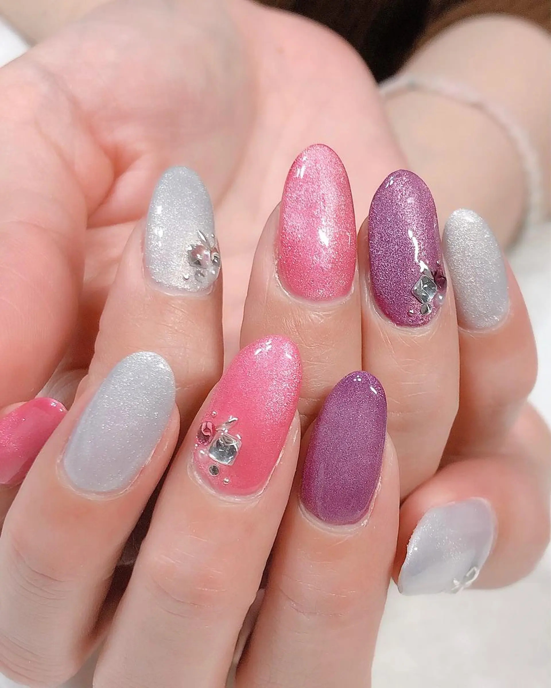 ネイル ジェルネイル シンプルネイル 東 千夏のネイルデザイン