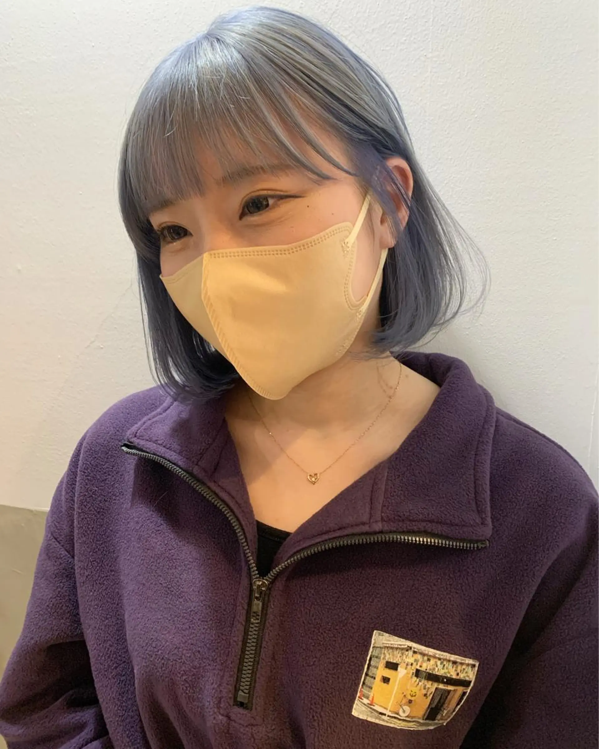 ミディアム カラー Pia/KIRIA /福岡美容室のヘアスタイル