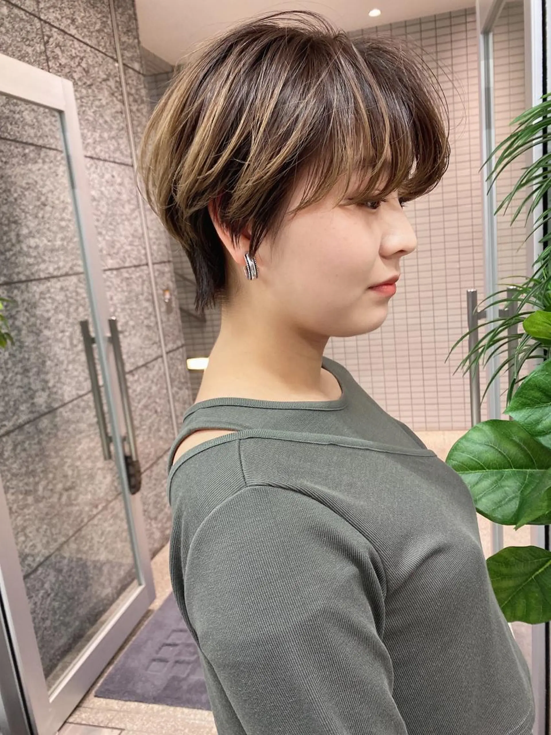 ショート カラー ヘアアレンジ 【代表】 たき〜のヘアスタイル