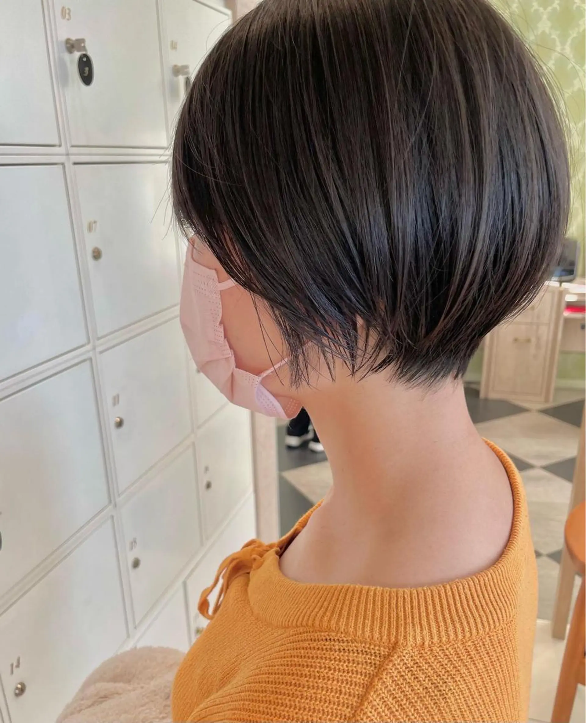 ショート カラー ショートボブ ボブ ショートヘア 鶴岡で縮毛矯正なら お任せ！ハヤシナオミのヘアスタイル