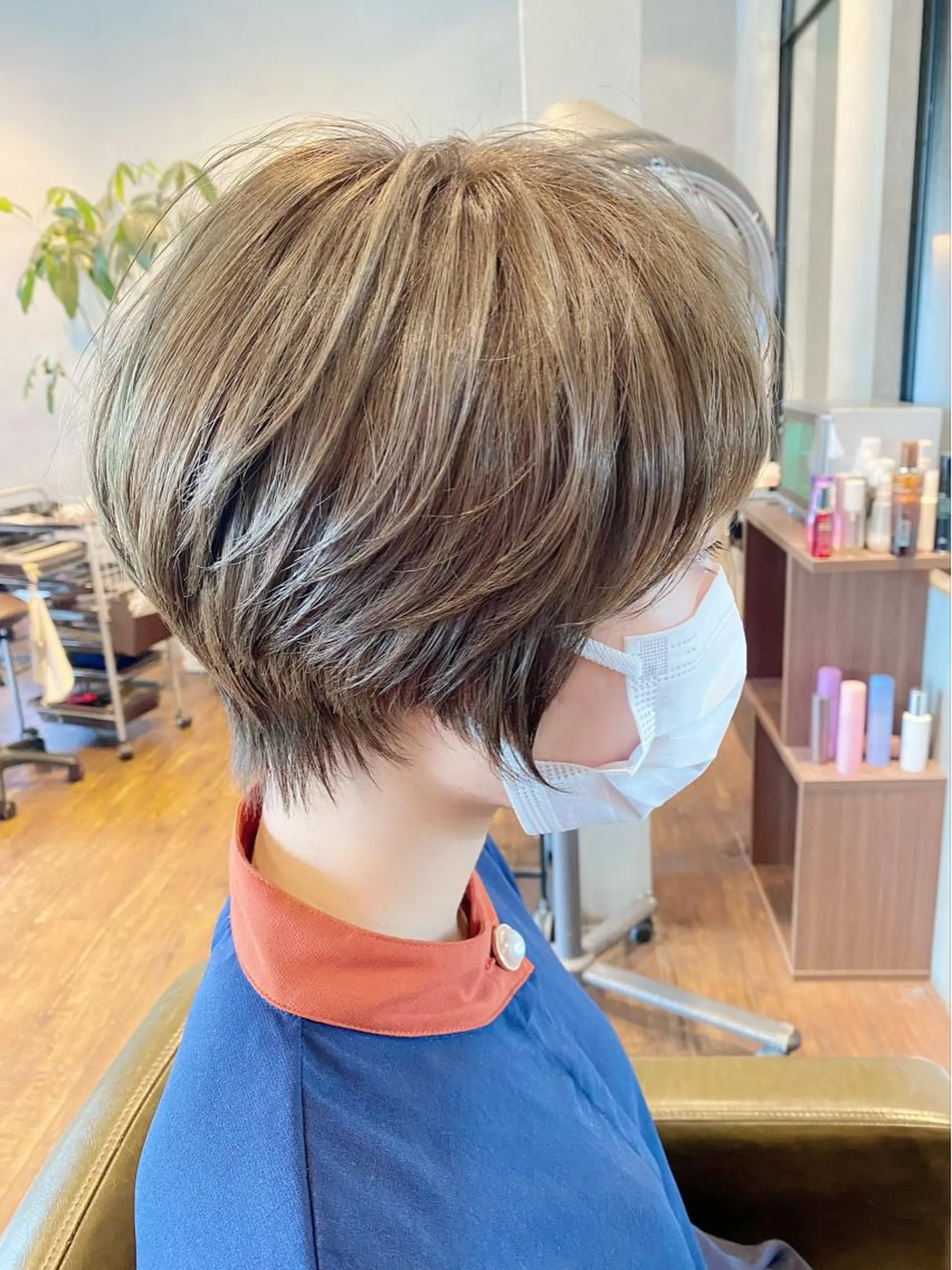 ショート カット ヘアカラー FELIZA所属・似合わせの達人🔥 石川就平のヘアスタイル