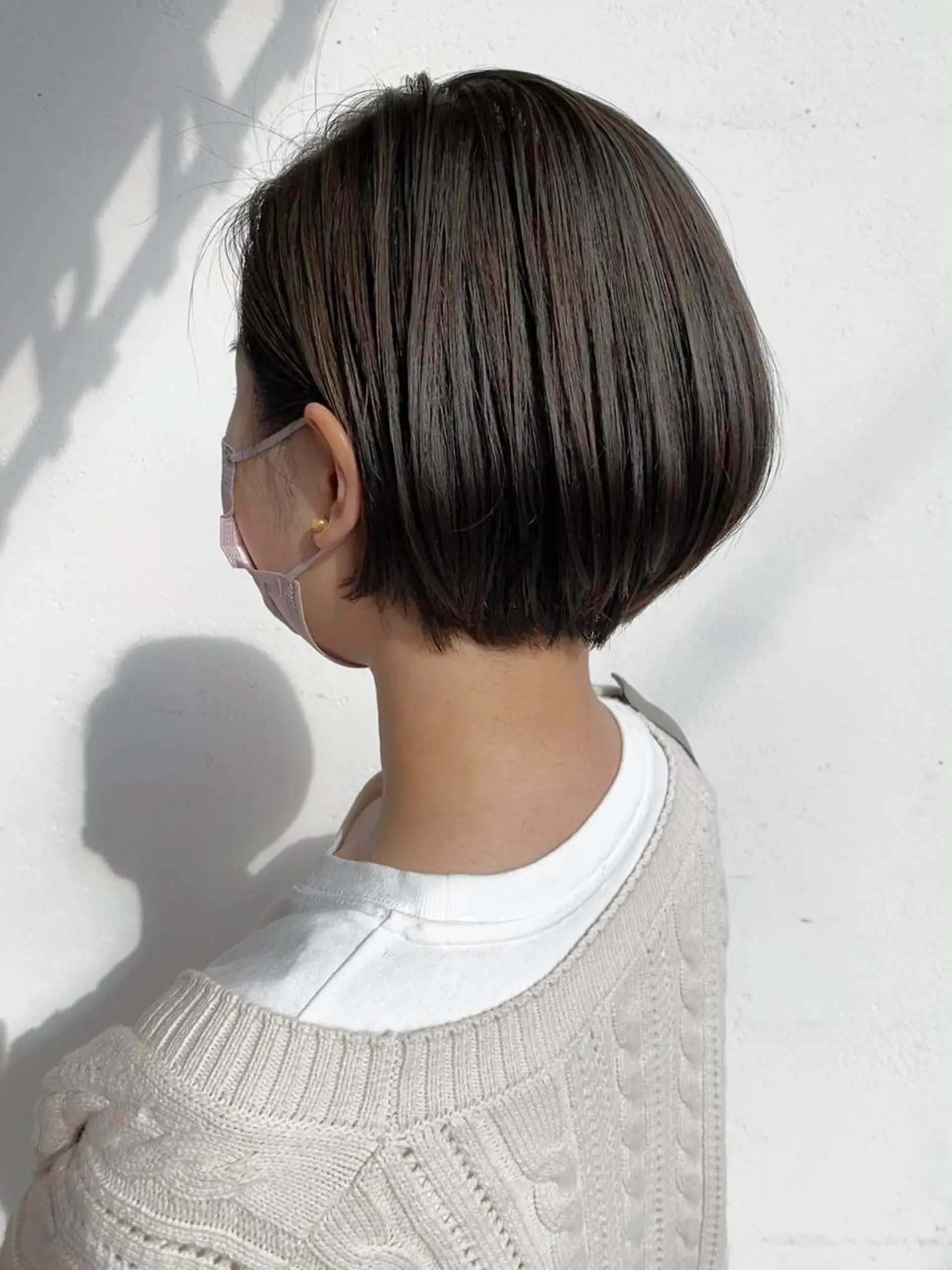 ショート ヘアカラー トリートメント TRAN9UIL  graph所属・青木 みなのヘアスタイル