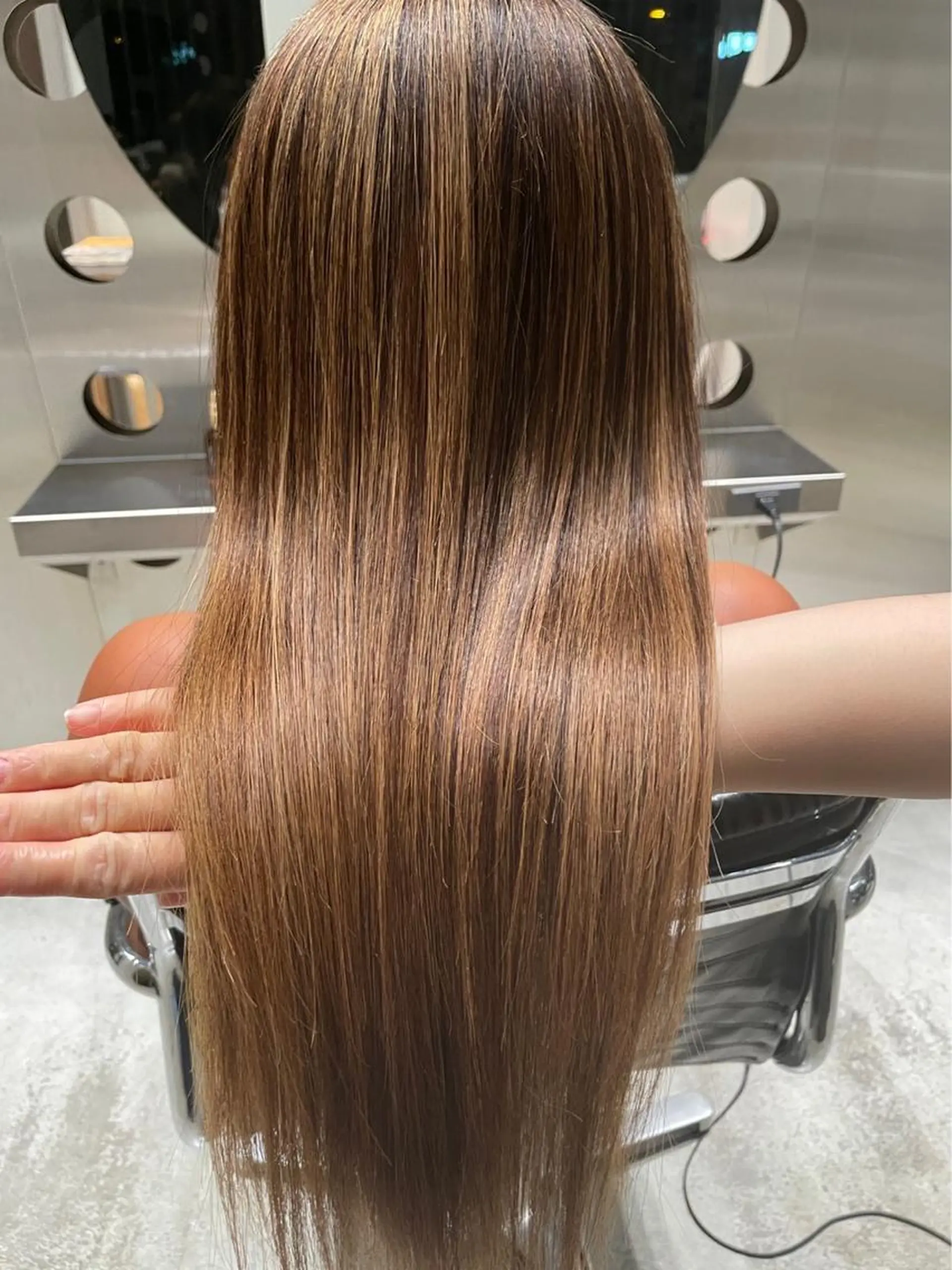 ロング 髪質改善 トリートメント 縮毛矯正 シャウルデッサン トーキョーのヘアスタイル