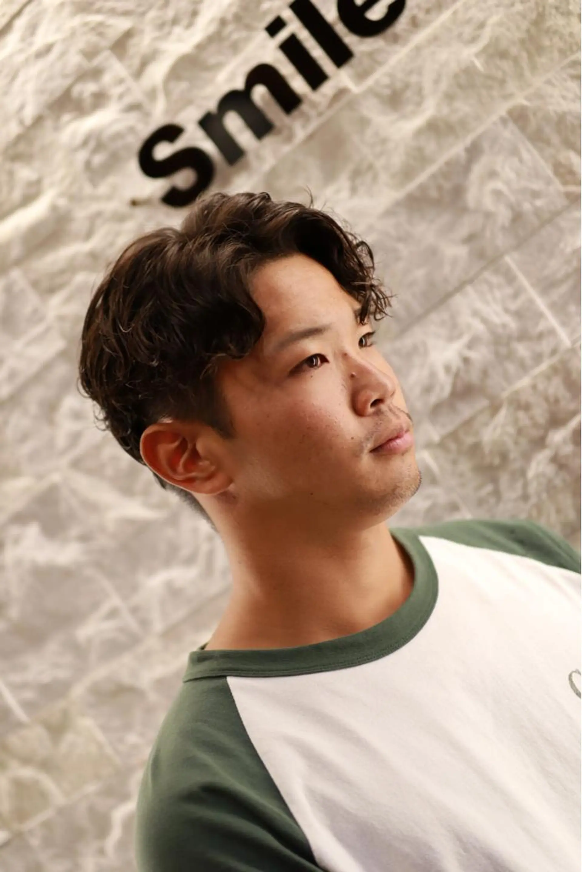 パーマ 福留 叶太のヘアスタイル