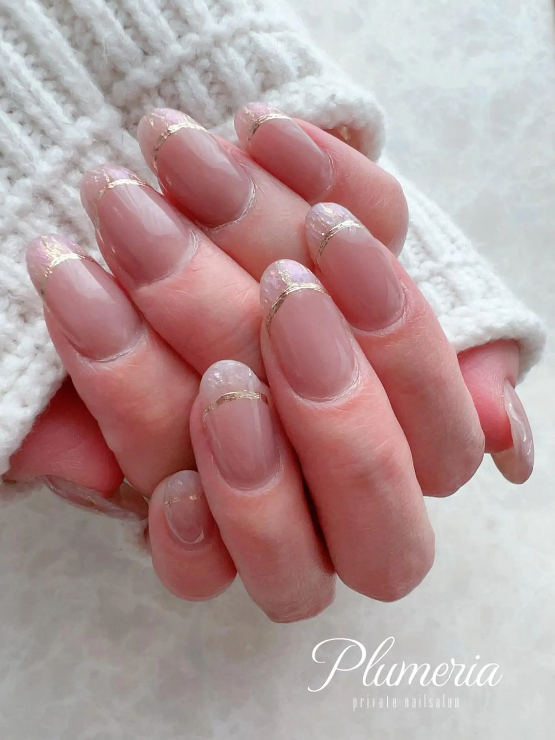 ネイル フレンチネイル ハンドネイル Malama ___Ayakaのネイルデザイン