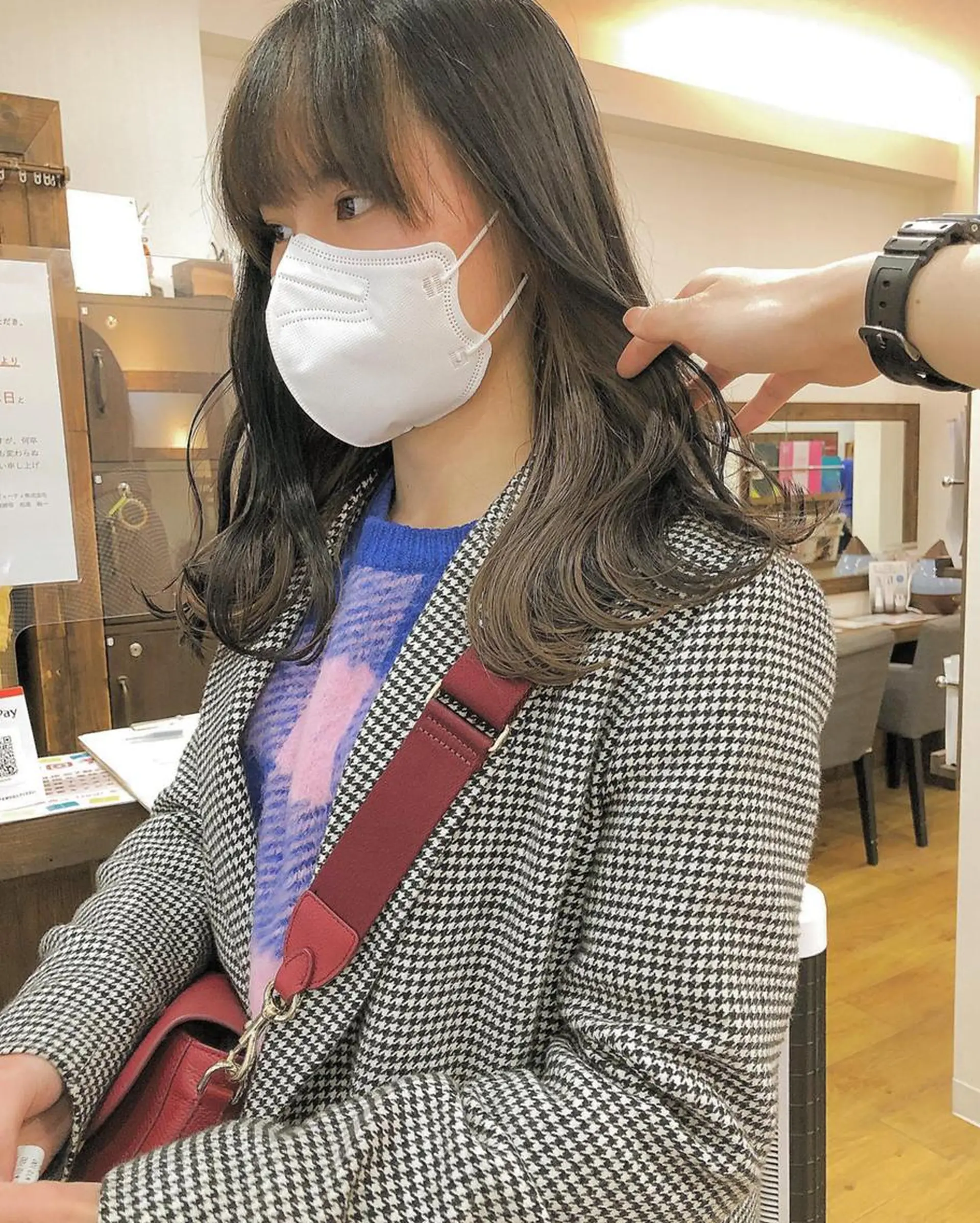 カラー アディクシーカラー アッシュ ブリーチ ダブルカラー グラデーションカラー 🌈ハイトーン/ ワタル🌈のヘアスタイル