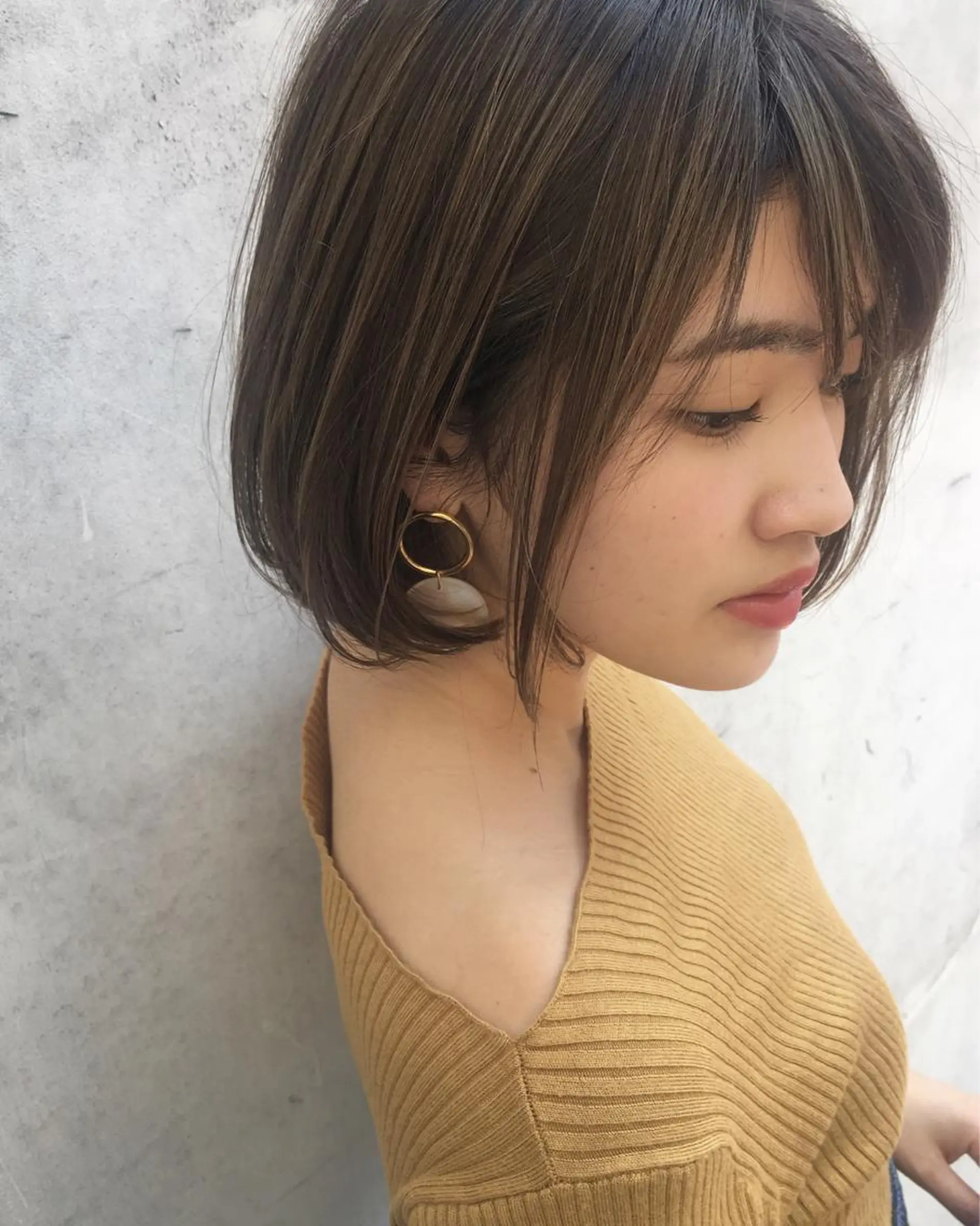 ショート ボブ 鎌倉 彩のヘアスタイル