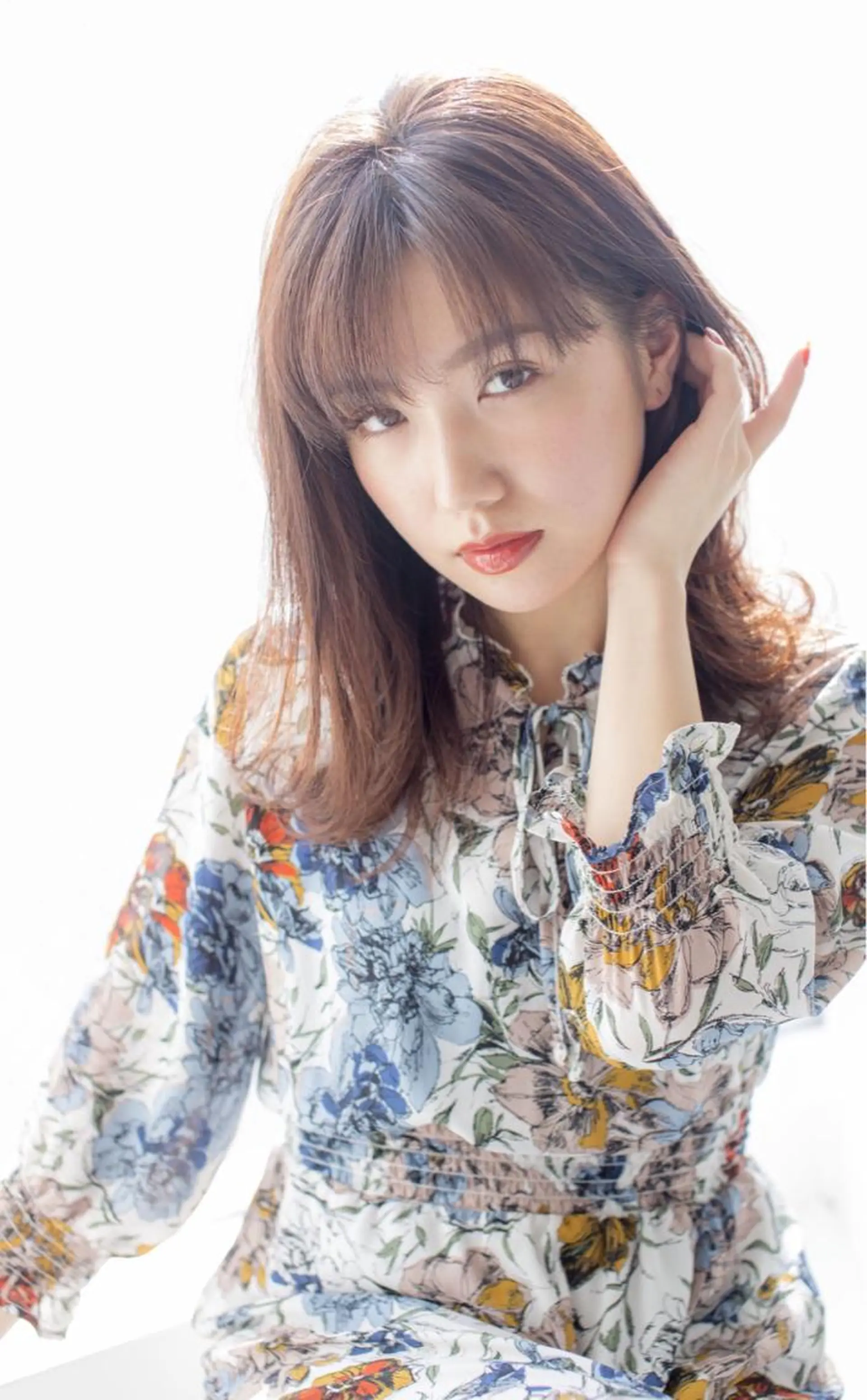 カラー 軽部 健司のヘアスタイル