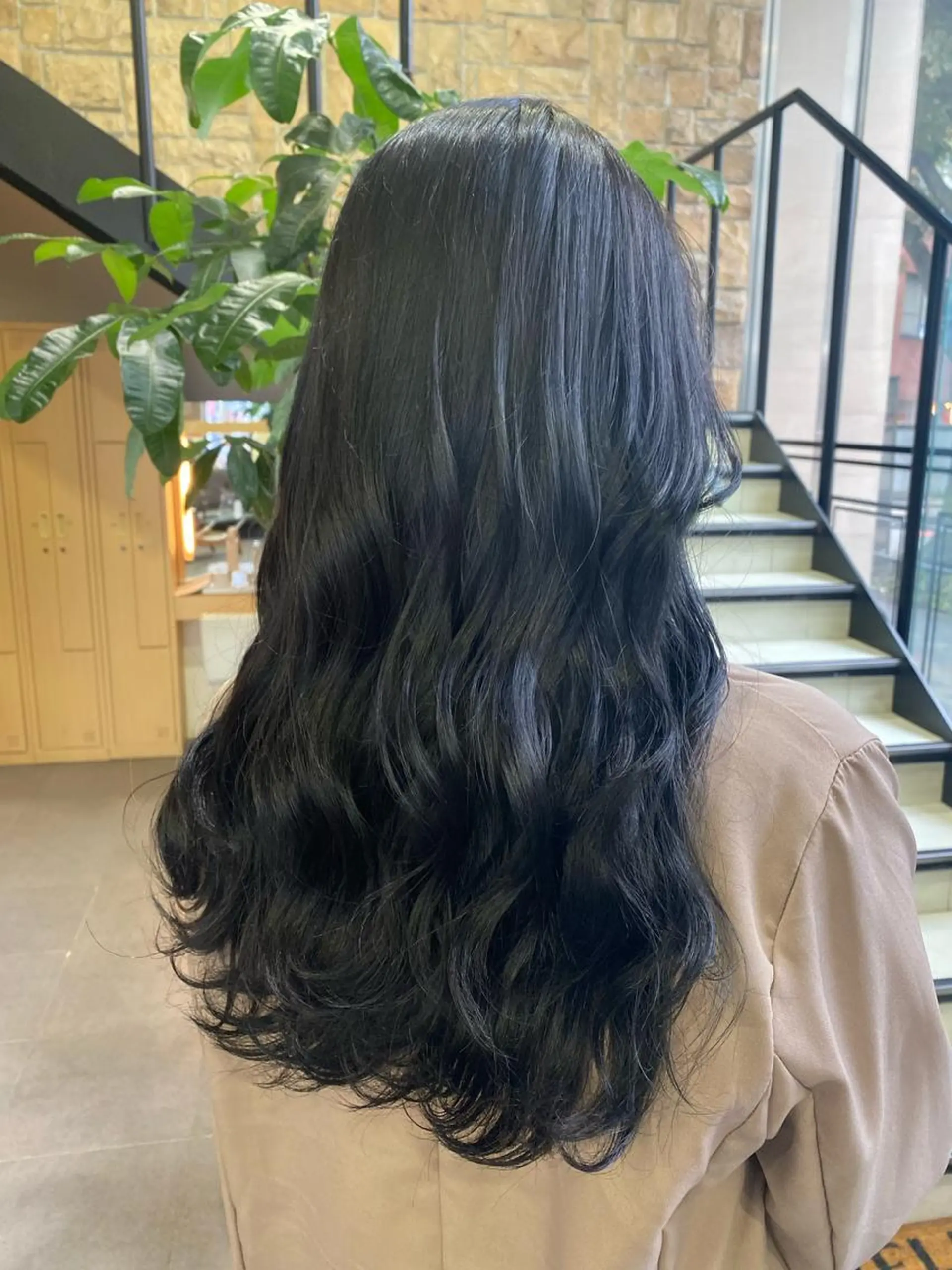 ロング カラー ヘアアレンジ TSUNA 🌙 Lim 五反田のマツエク・マツパデザイン