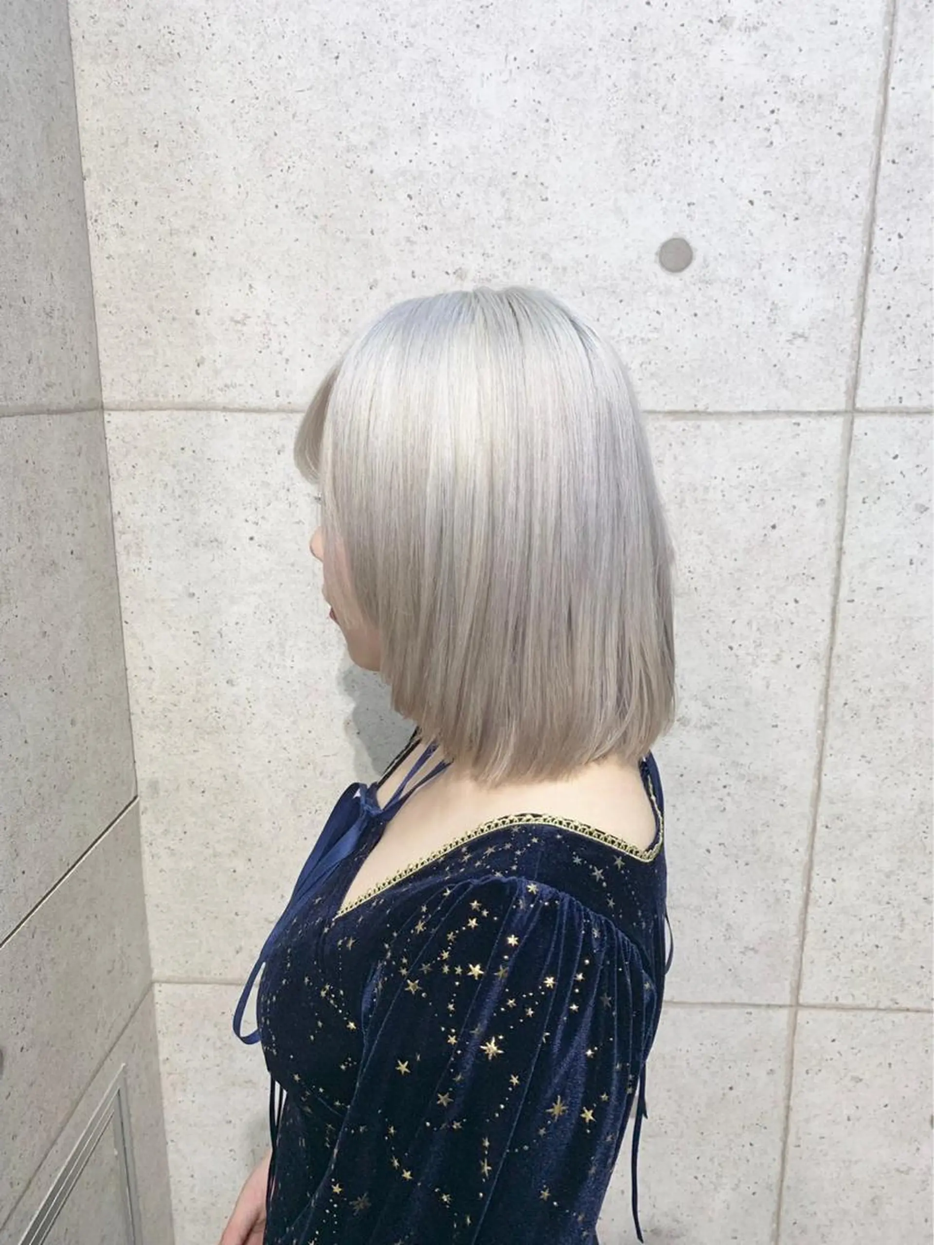 カラー シルバー ホワイトシルバー 藤田 清志のヘアスタイル