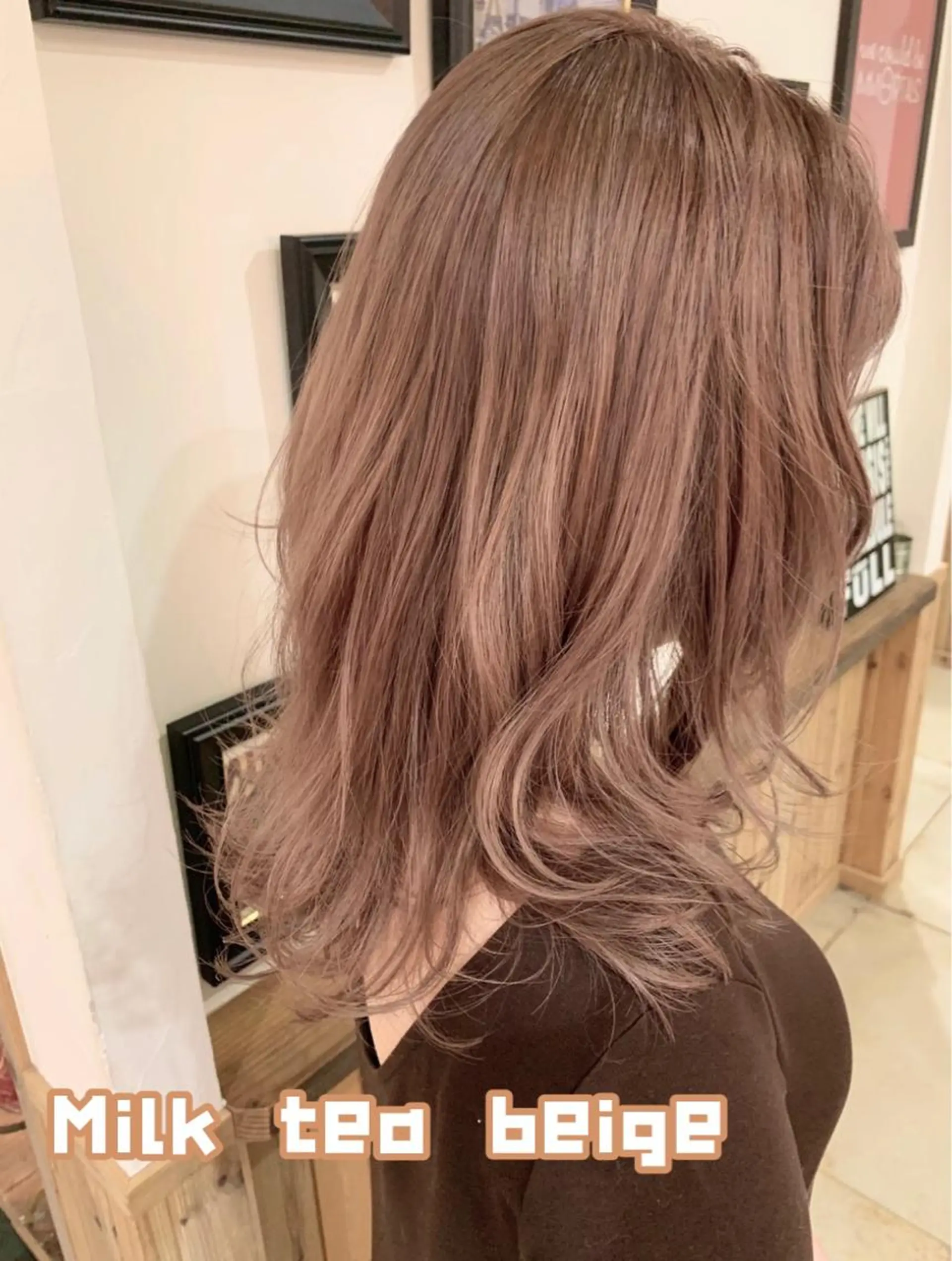 ロング カラー ヘアアレンジ カット ヘアカラー トリートメント ヘアセット 吉田裕太/ハイライト ダブルカラーのヘアスタイル