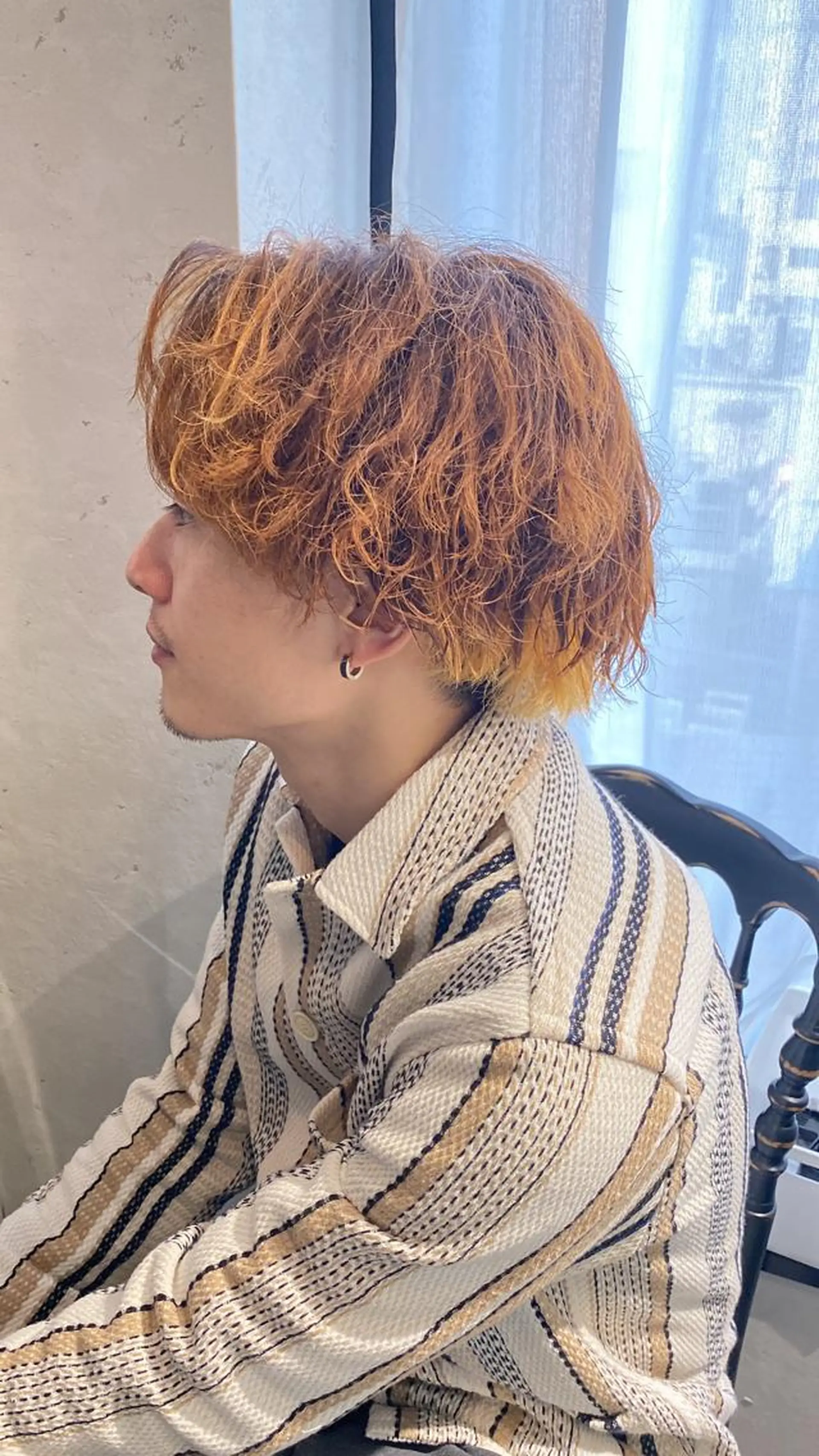 カラー メンズ 上野/エフェクトブリ ーチ✂︎touiのヘアスタイル