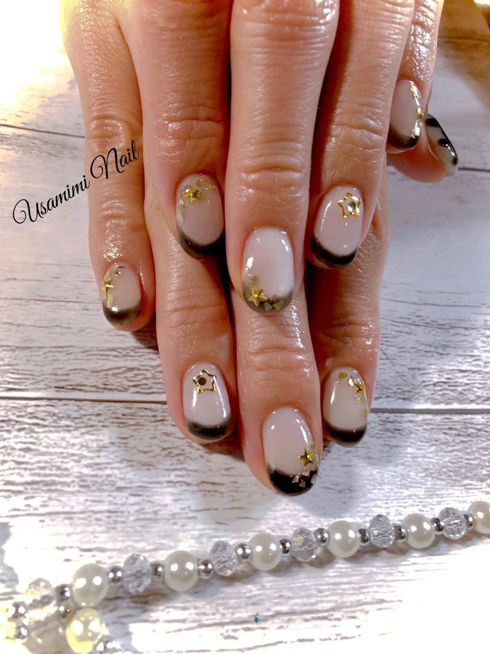 ショート ネイル USAMiMi 🐰💕のネイルデザイン