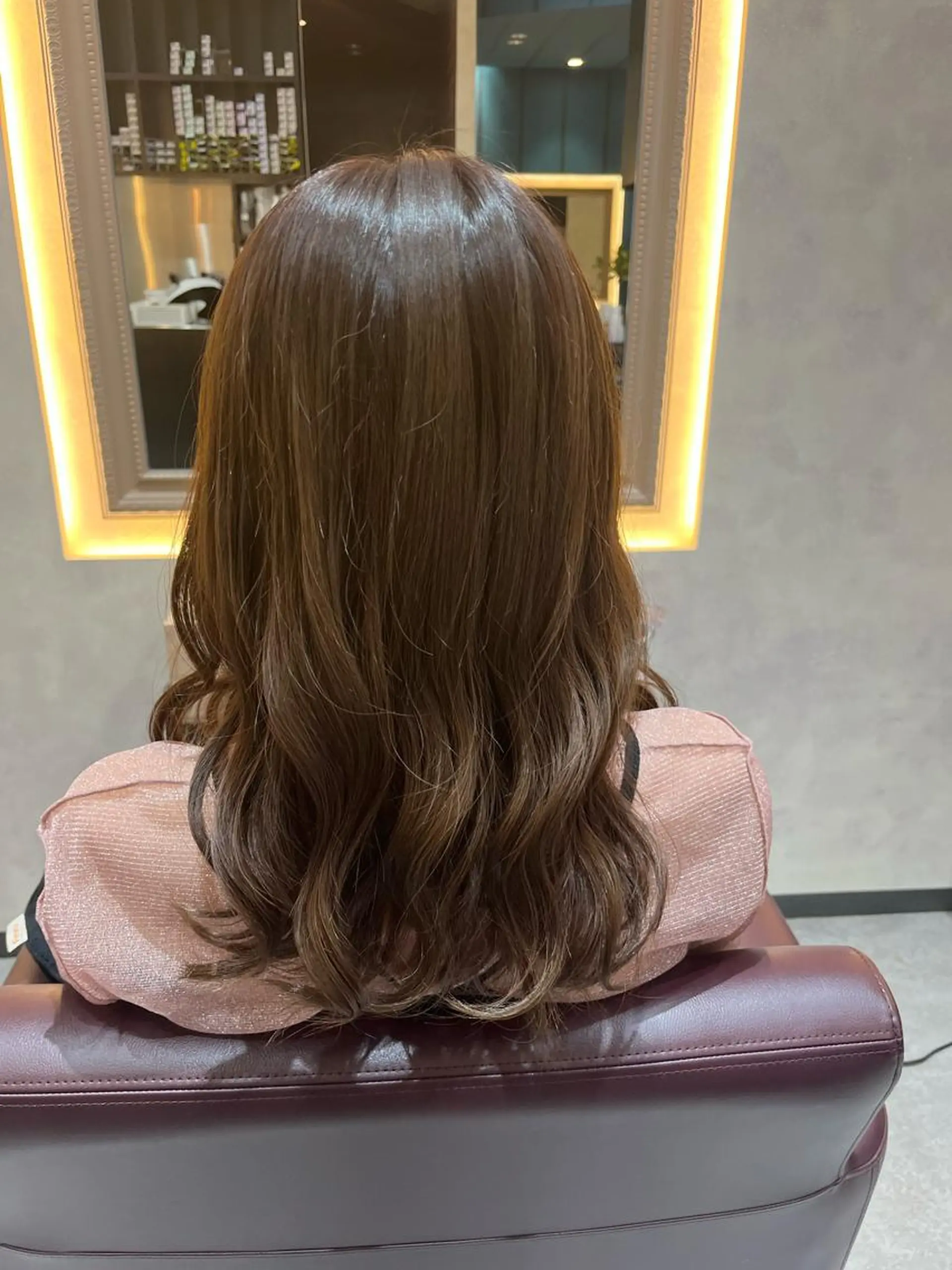 カラー 長尾 みのりのヘアスタイル