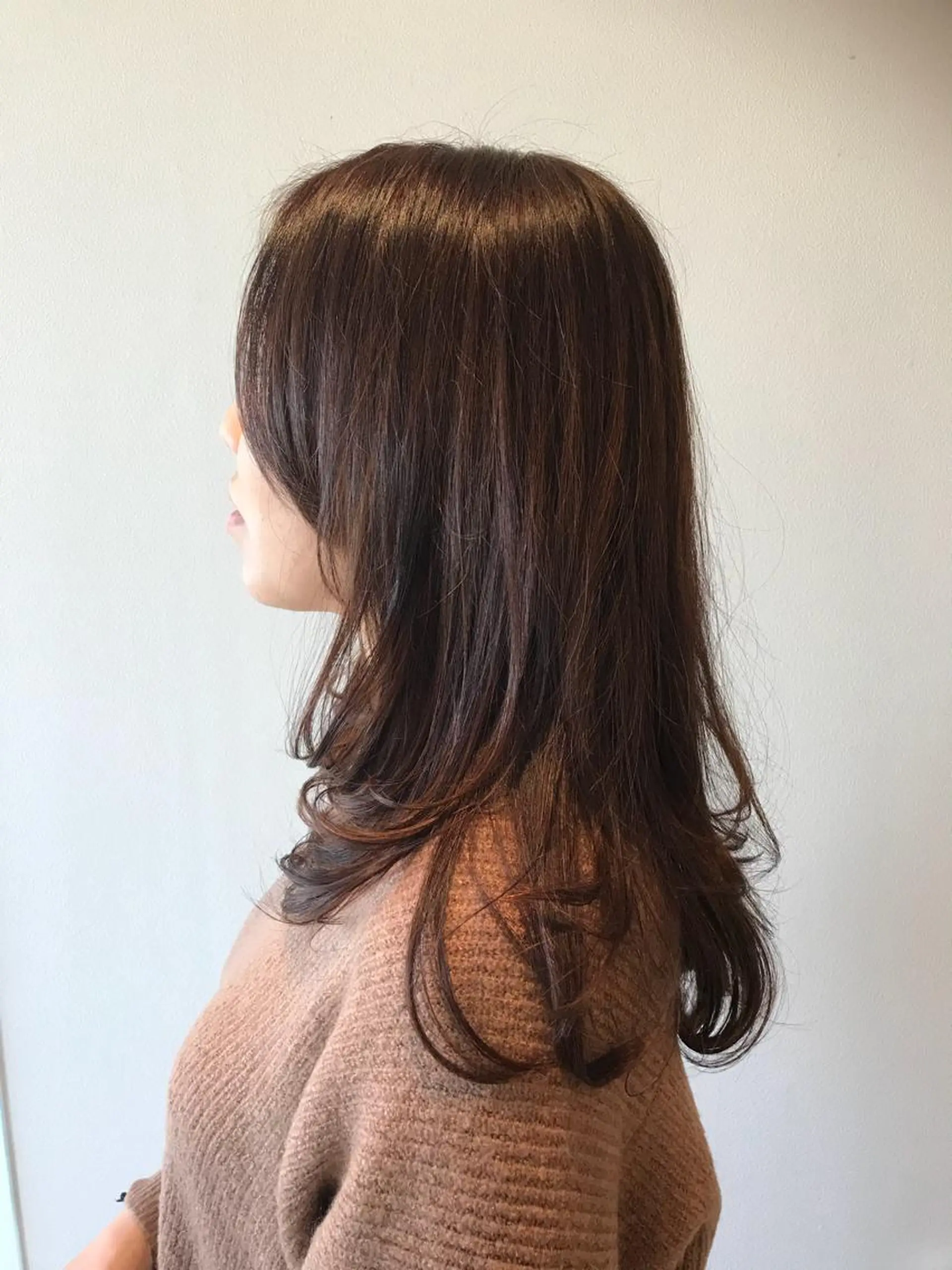 セミロング ヘアーデザイン arのヘアスタイル