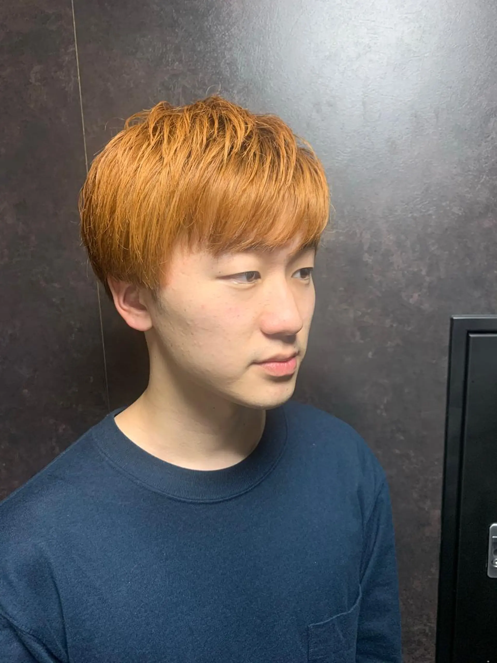 ミディアム 山内 敢史のヘアスタイル