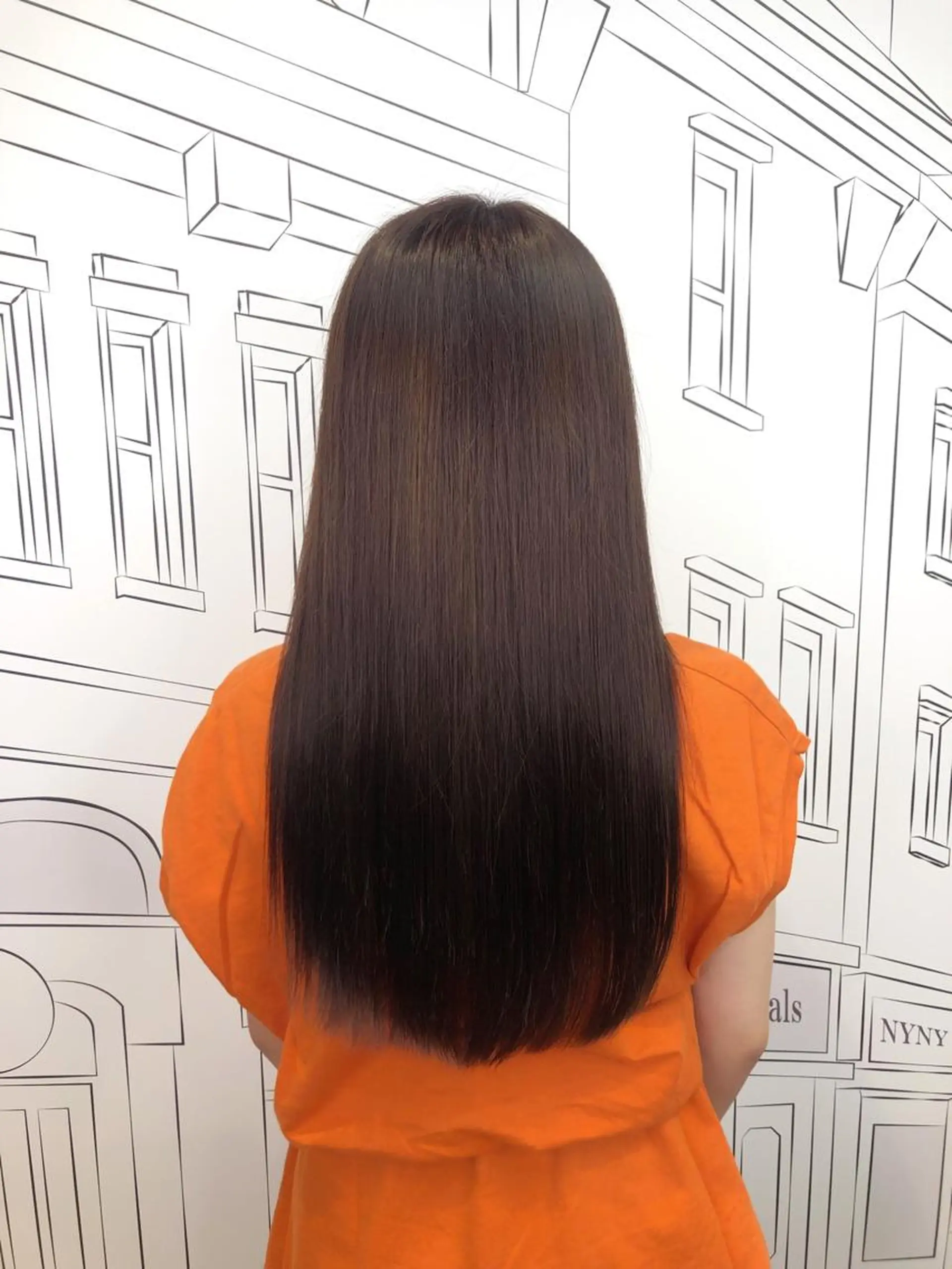 セミロング カラー TOMOKA 艶髪/透明感カラーのヘアスタイル