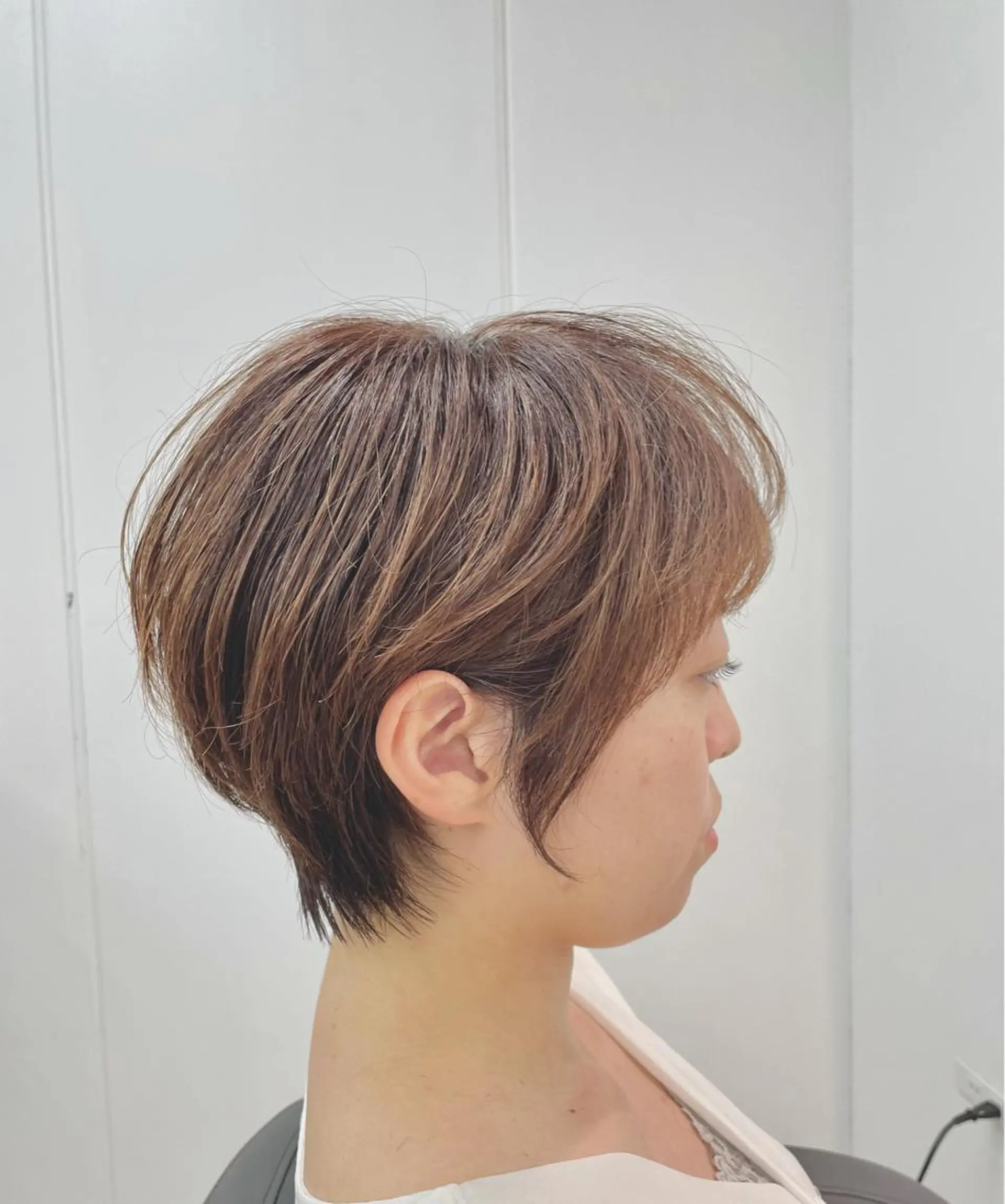 ショート 韓国/レイヤーカット 顔周り/廣瀬達哉のヘアスタイル