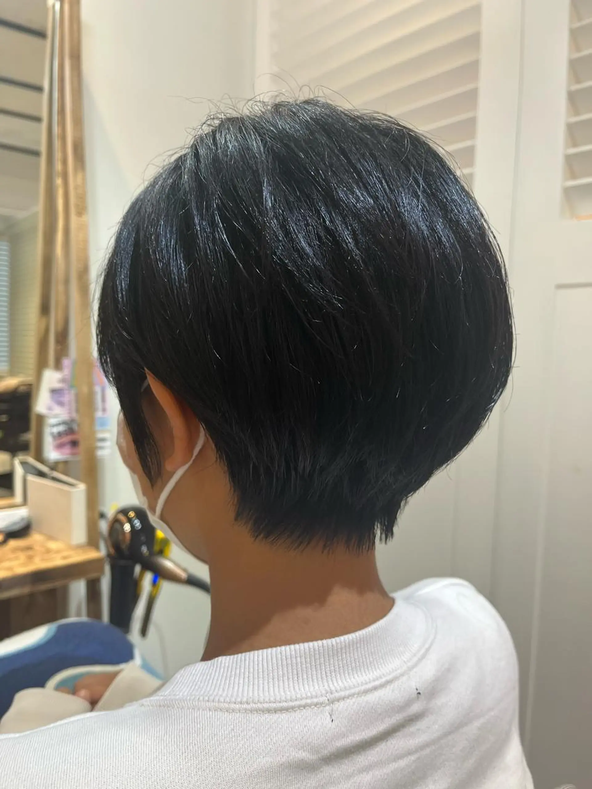 ショート カラー パーマ 香取 康平のヘアスタイル