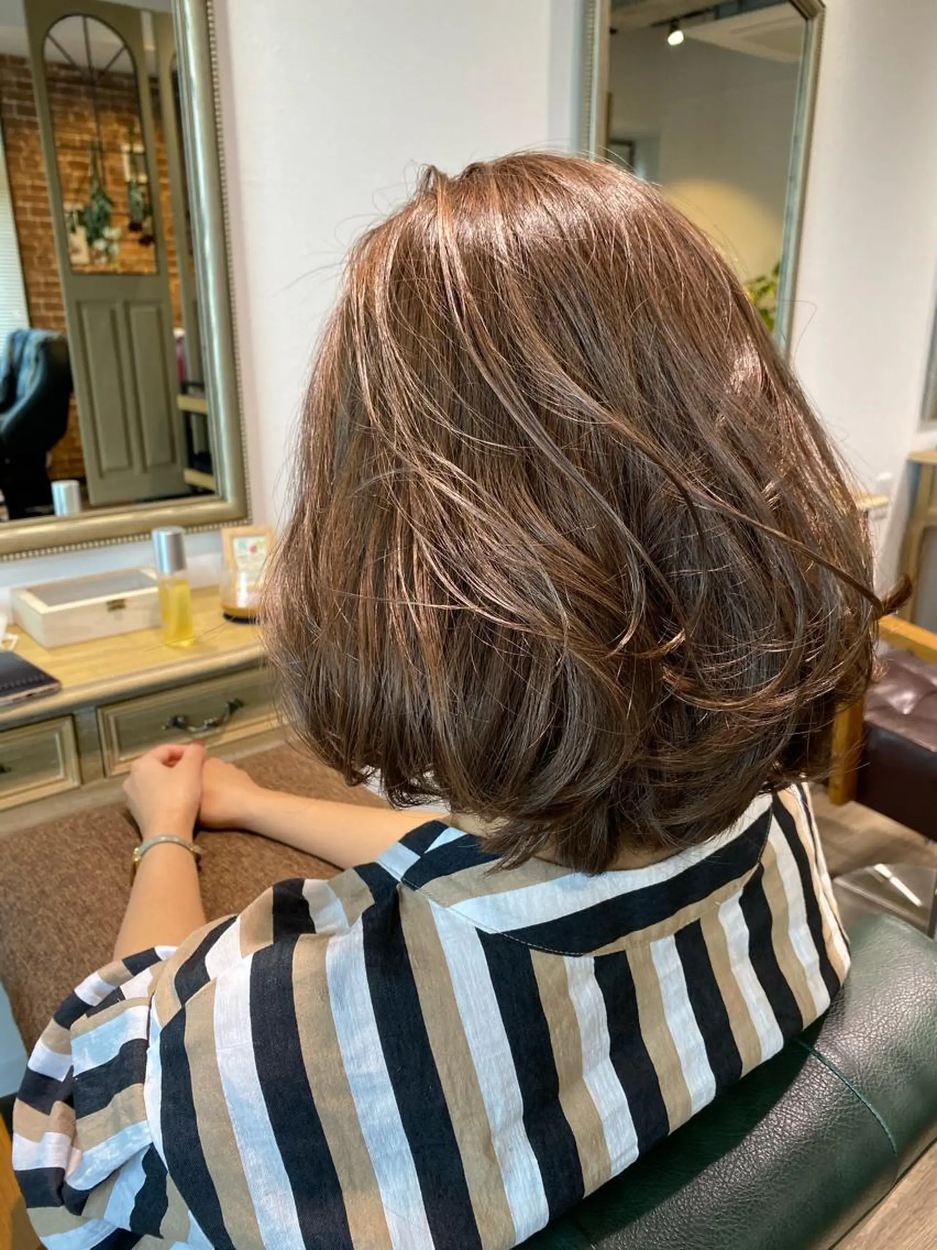 ミディアム 粕川 達哉のヘアスタイル