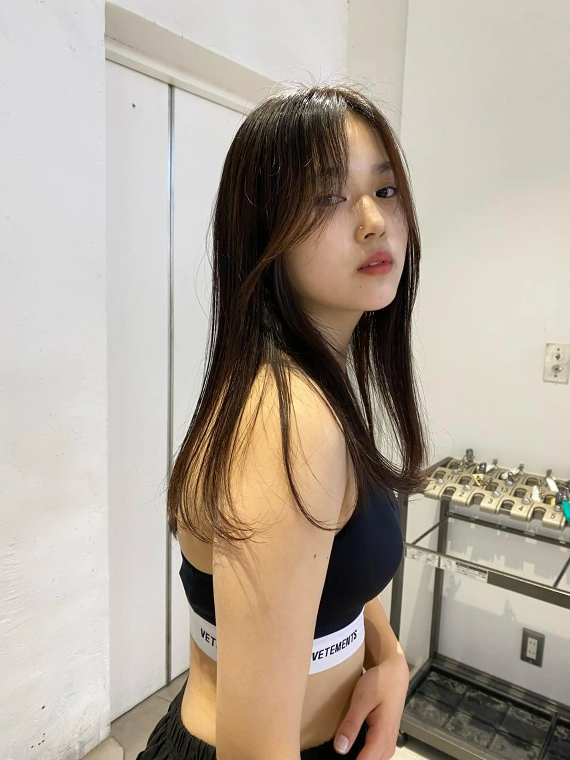 ロング トリートメント レイヤーカット カノン🩷のヘアスタイル